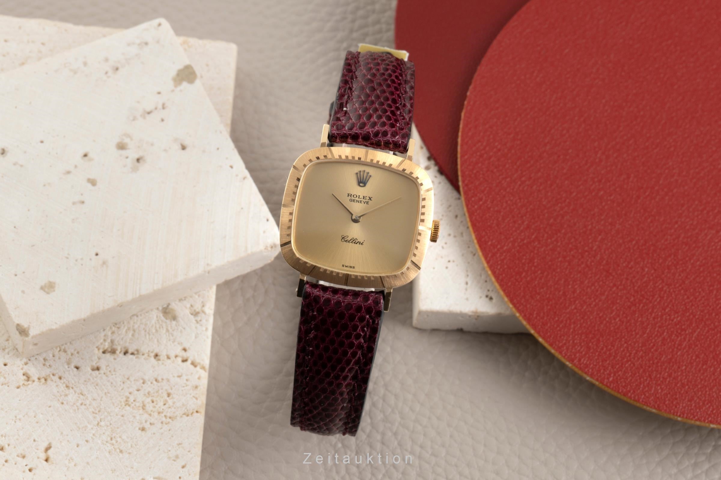 Rolex Cellini 18 ct gold manual winding women's watch 4082 Vintage  [2601360]