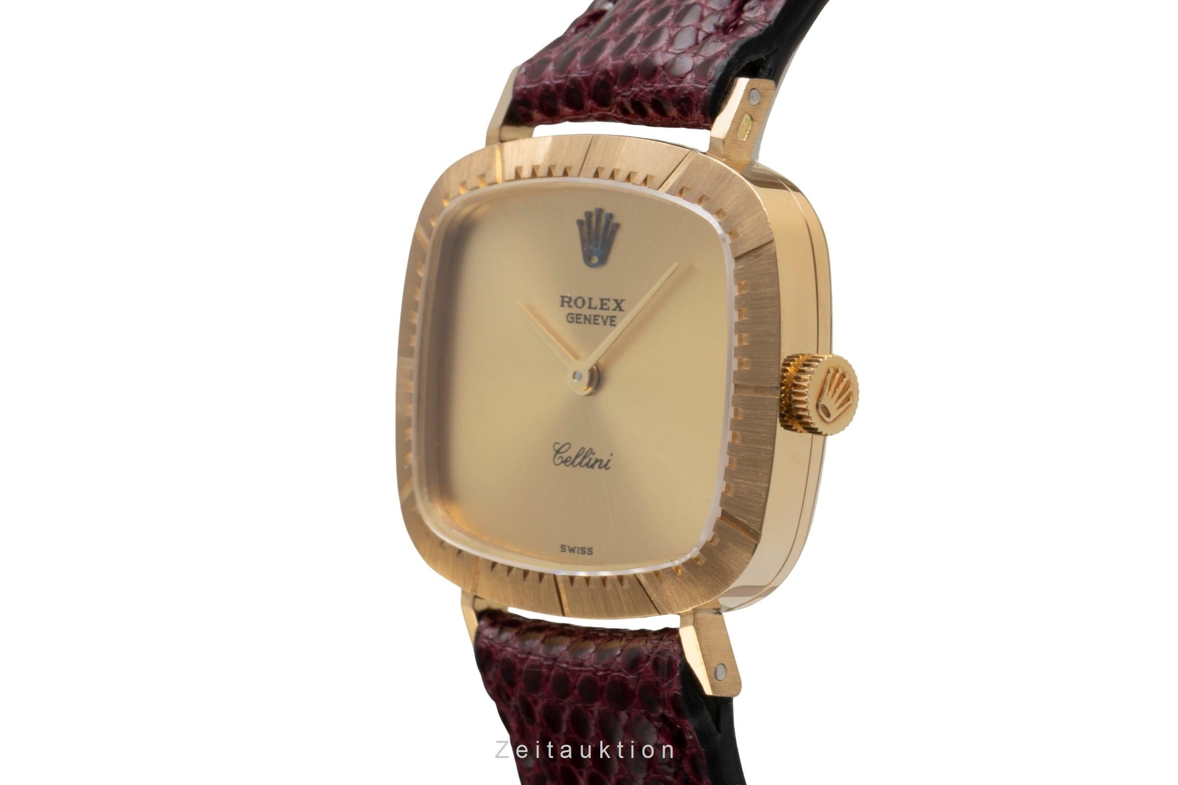 Rolex Cellini 18 ct gold manual winding women's watch 4082 Vintage  [2601360]