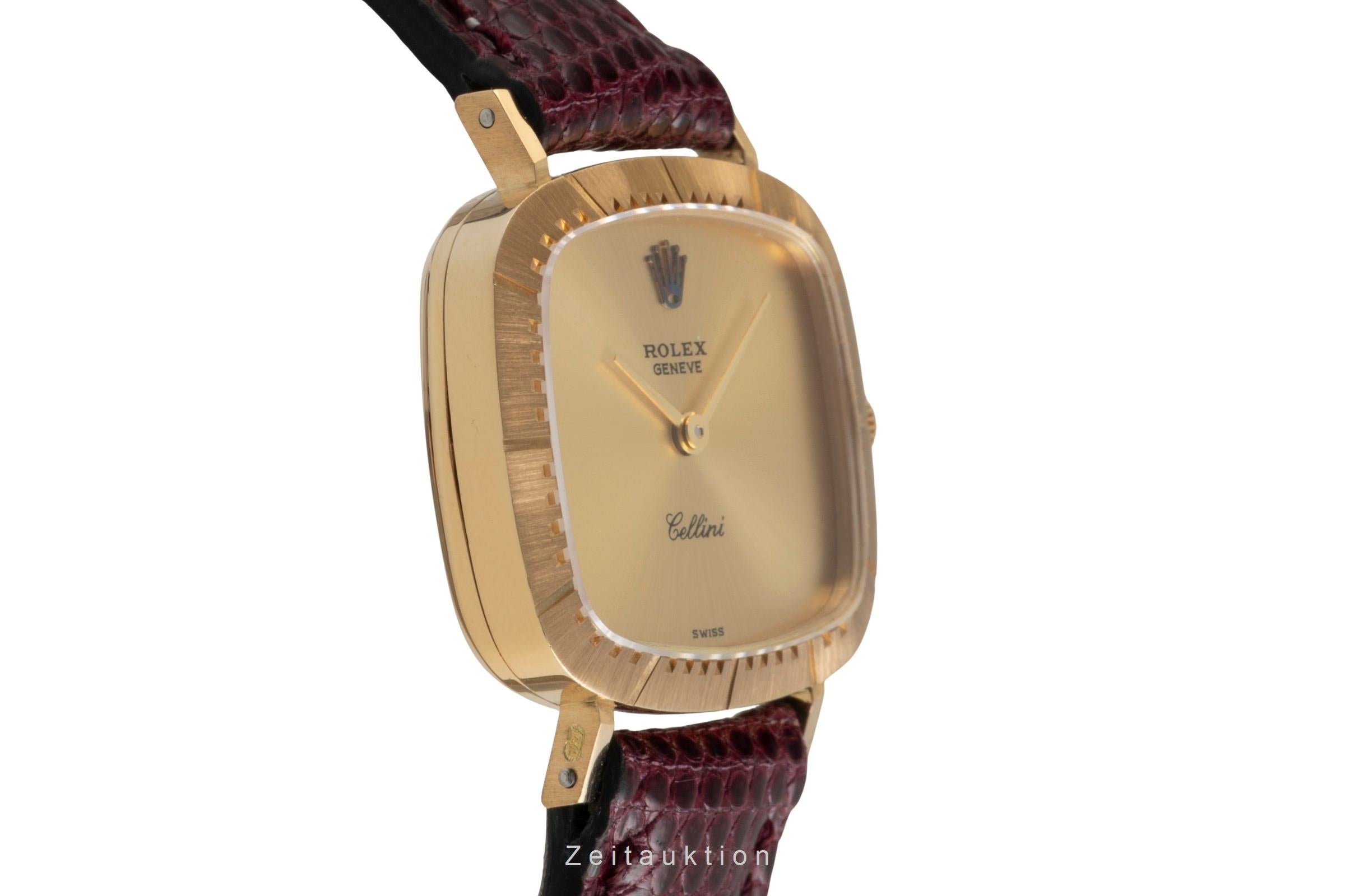 Rolex Cellini 18 ct gold manual winding women's watch 4082 Vintage  [2601360]