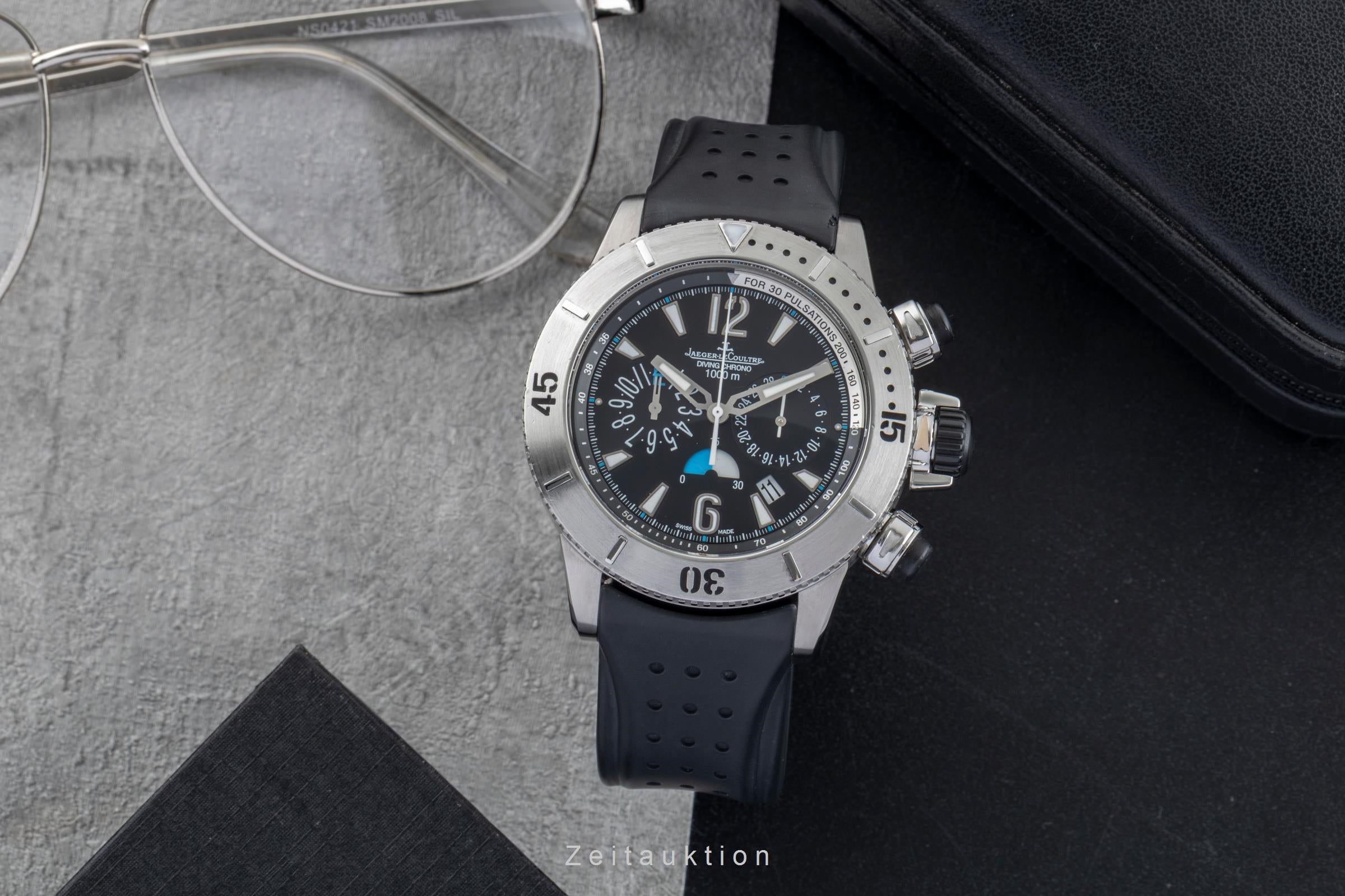 Jaeger LeCoultre Master Compressor cronógrafo acero automático reloj para caballeros Q186T670  , 160.T.25  [2601361]