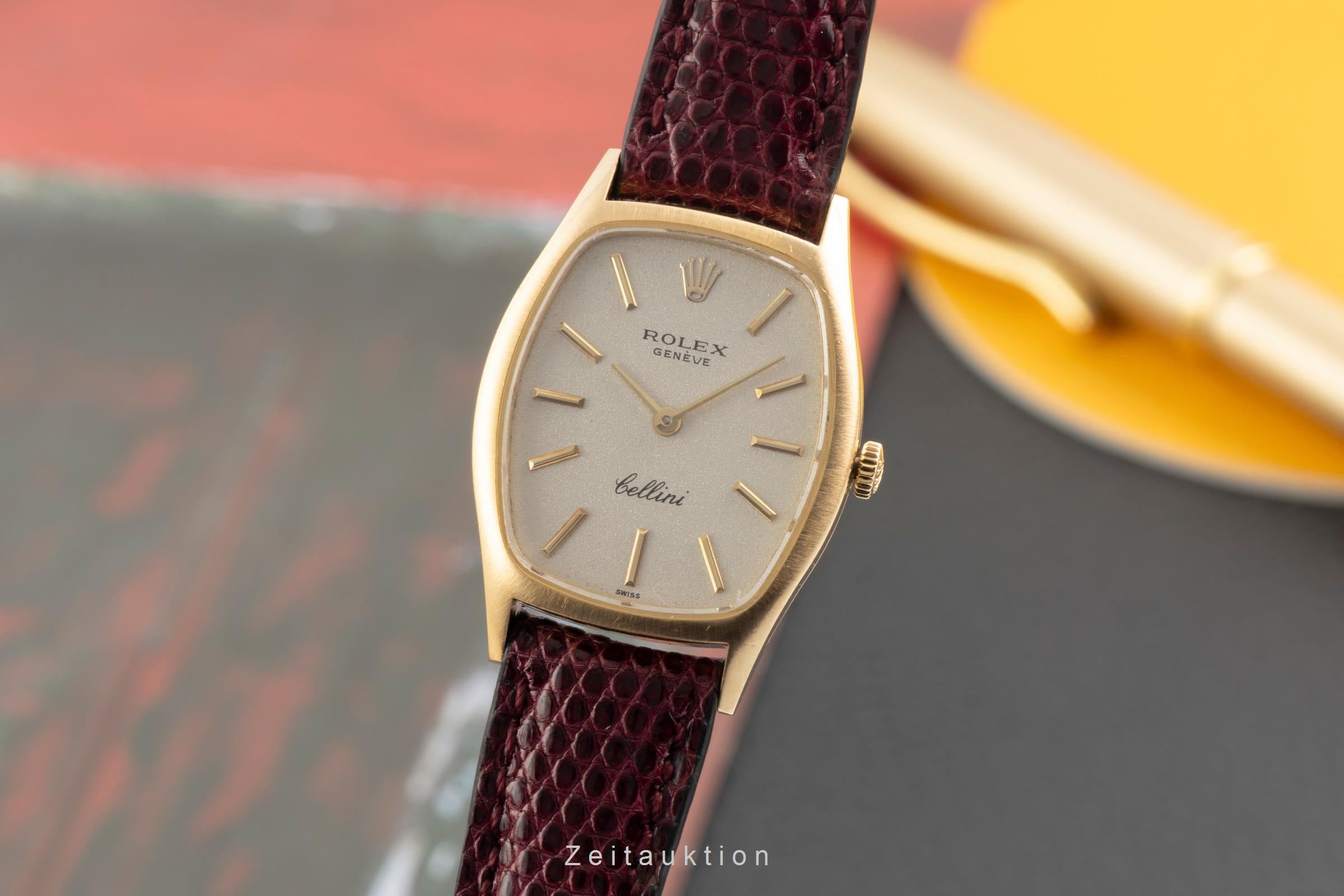 Rolex Cellini 18 ct gold manual winding Kal. 1600 Ref. 3803