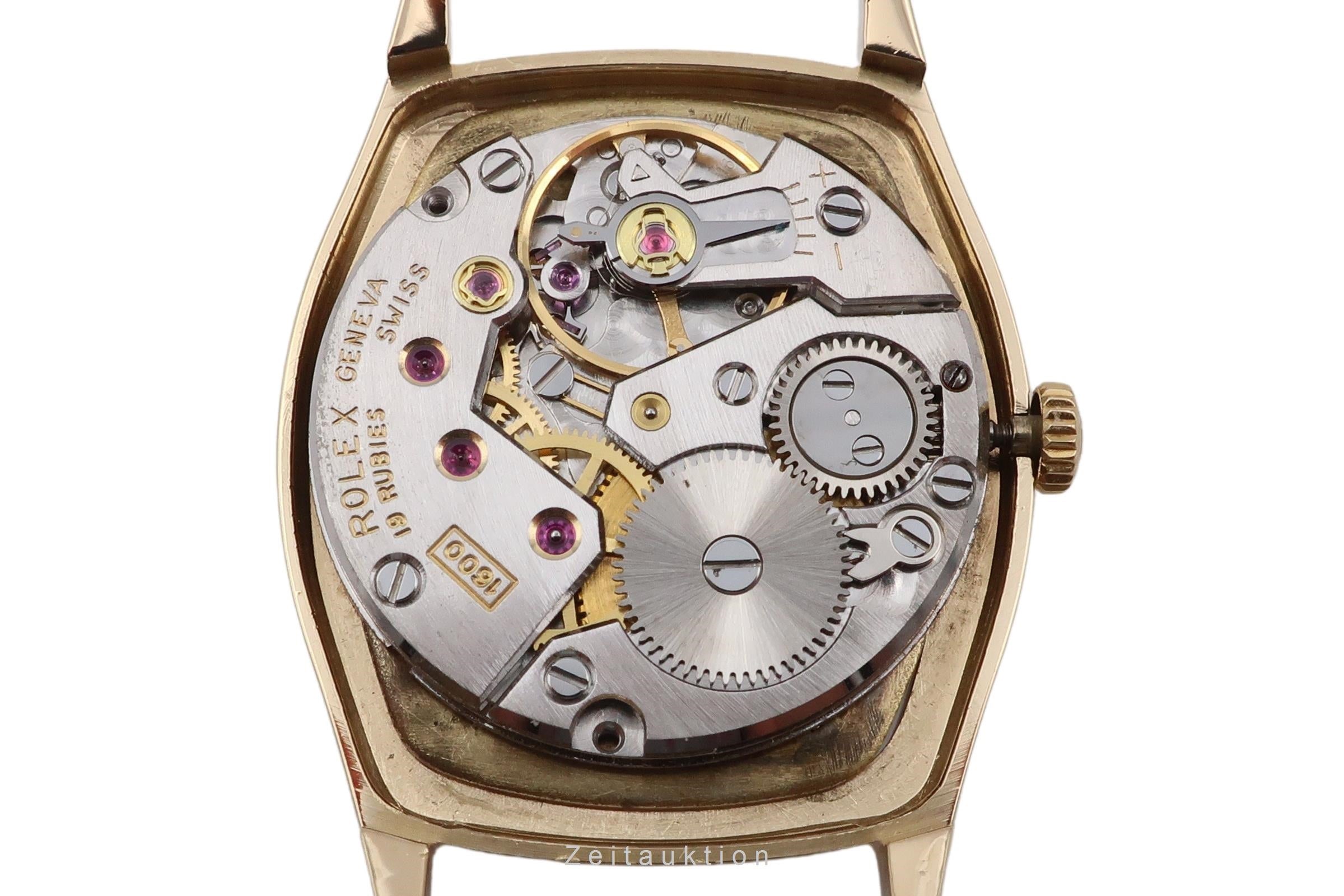 Rolex Cellini 18 ct gold manual winding Kal. 1600 Ref. 3803