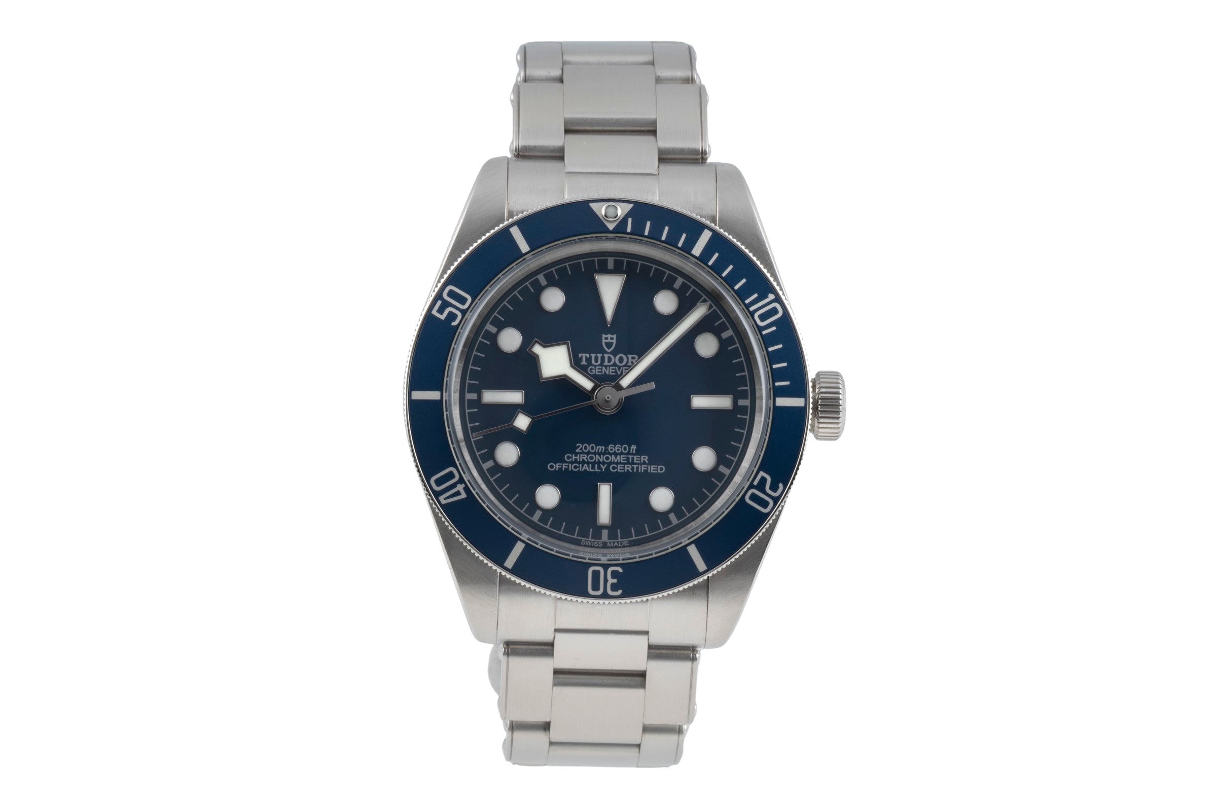 Tudor Black Bay steel automatic men's watch 79030B-0003  [2601370]