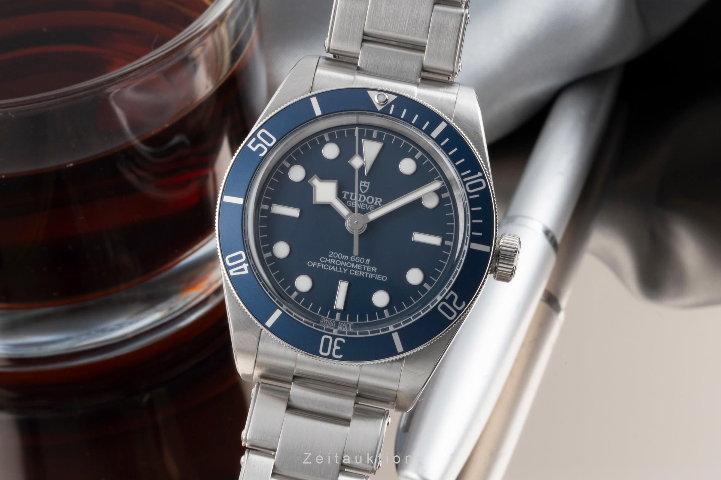 Tudor Black Bay steel automatic men's watch 79030B-0003  [2601370]