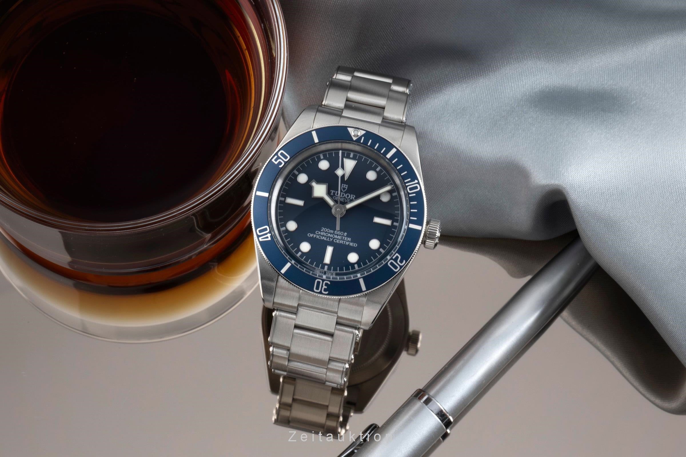 Tudor Black Bay steel automatic men's watch 79030B-0003  [2601370]