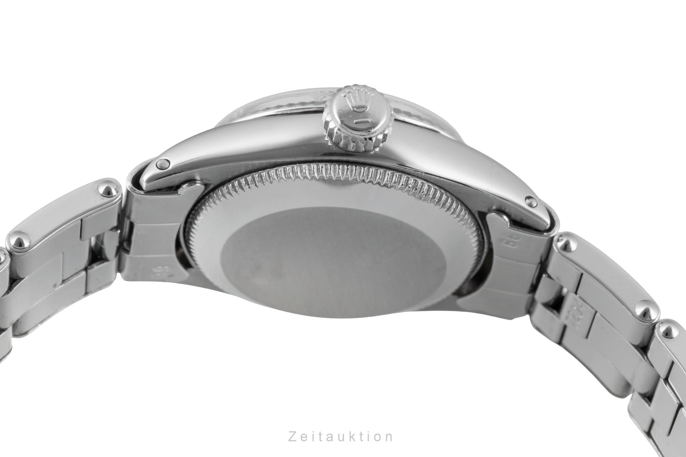 Rolex Lady Date acier / or blanc automatique montre pour femmes 6517 Vintage  [2601373]