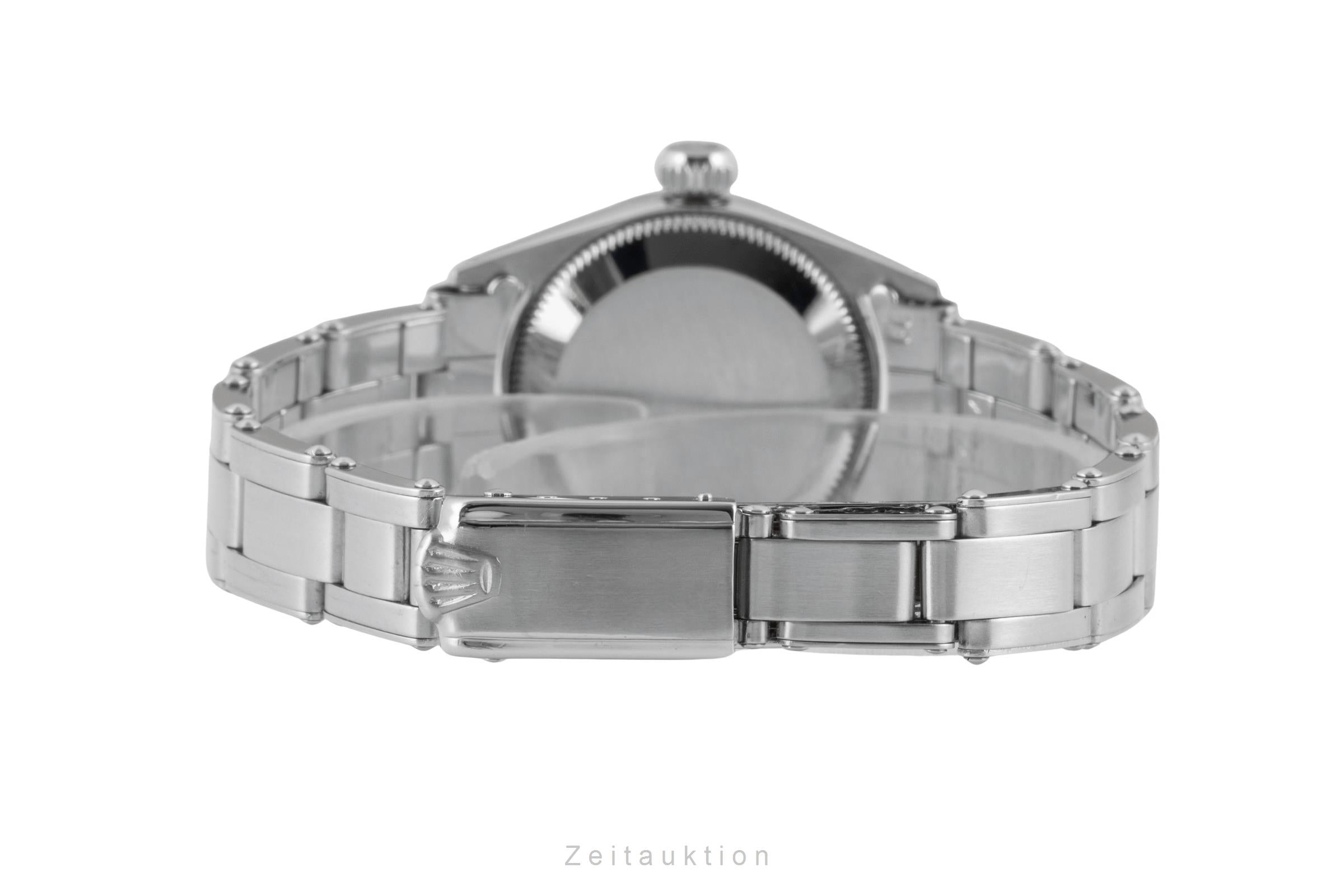 Rolex Lady Date acier / or blanc automatique montre pour femmes 6517 Vintage  [2601373]