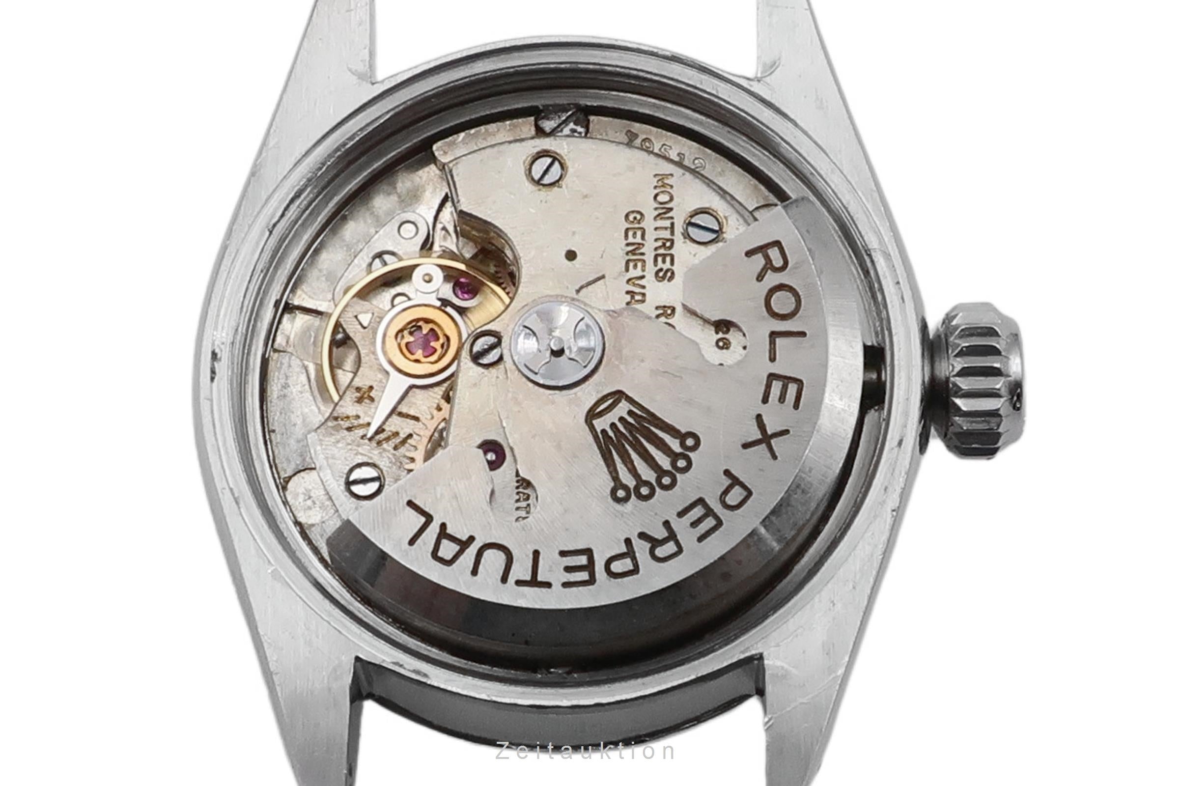 Rolex Lady Date acier / or blanc automatique montre pour femmes 6517 Vintage  [2601373]