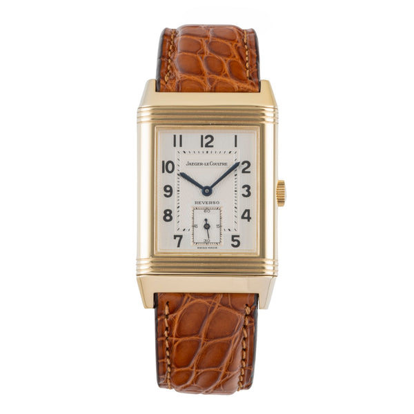 Jaeger LeCoultre Reverso 18 ct gold manual winding men's watch 270.140.622    [2601374]
