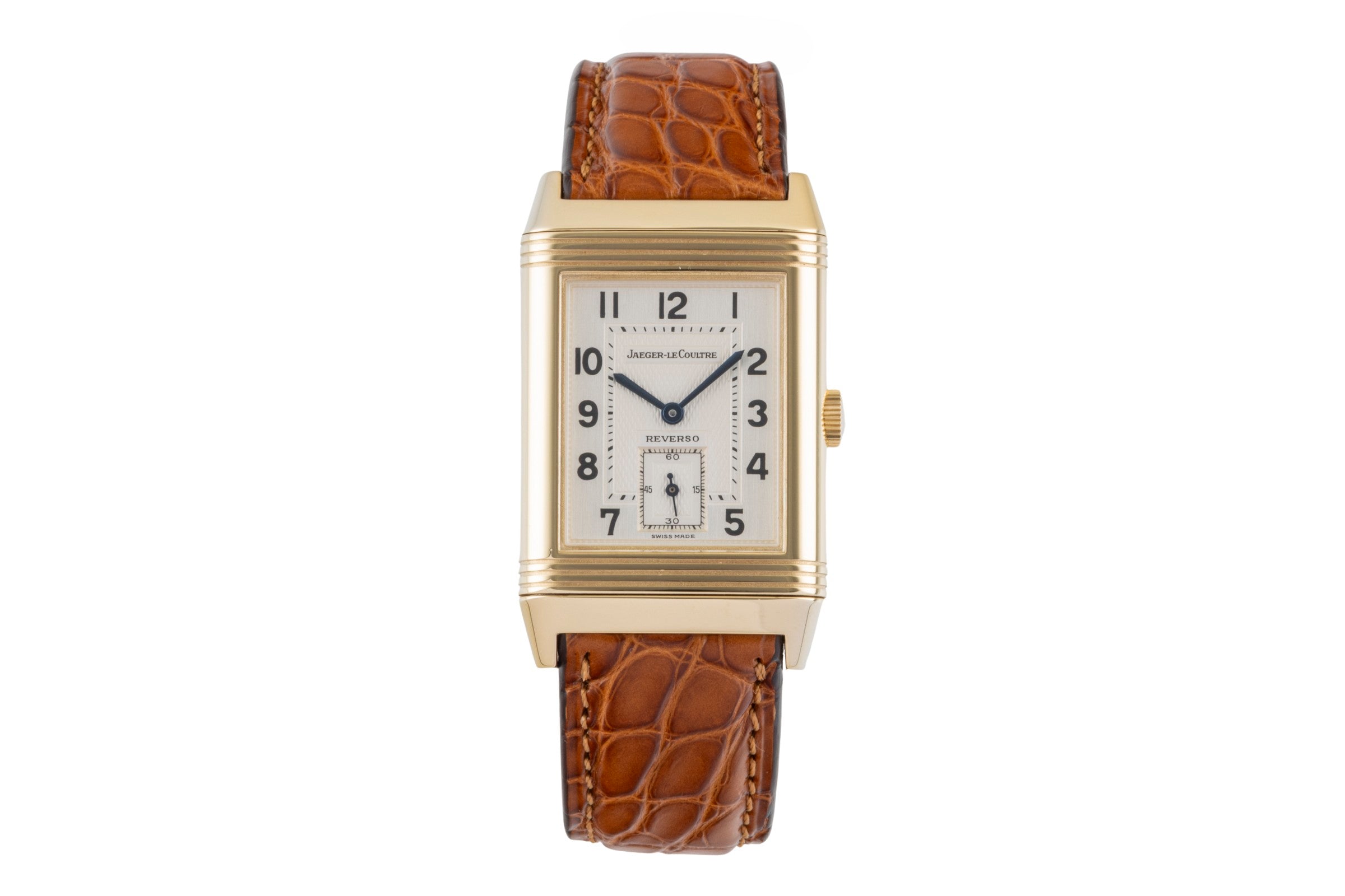 Jaeger LeCoultre Reverso 18 ct gold manual winding men's watch 270.140.622    [2601374]