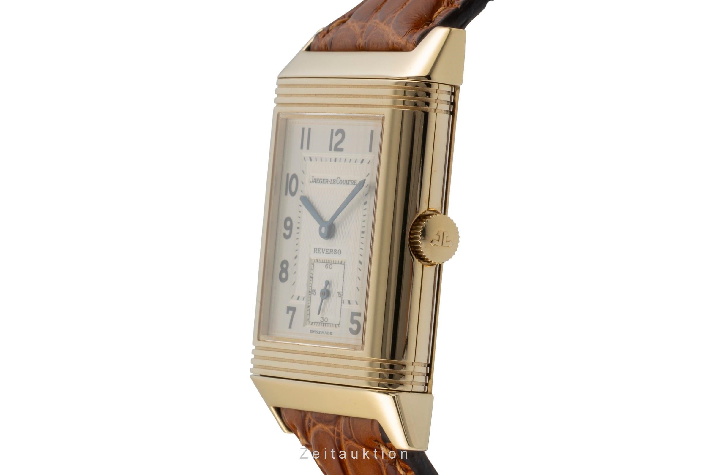 Jaeger LeCoultre Reverso 18 ct gold manual winding men's watch 270.140.622    [2601374]