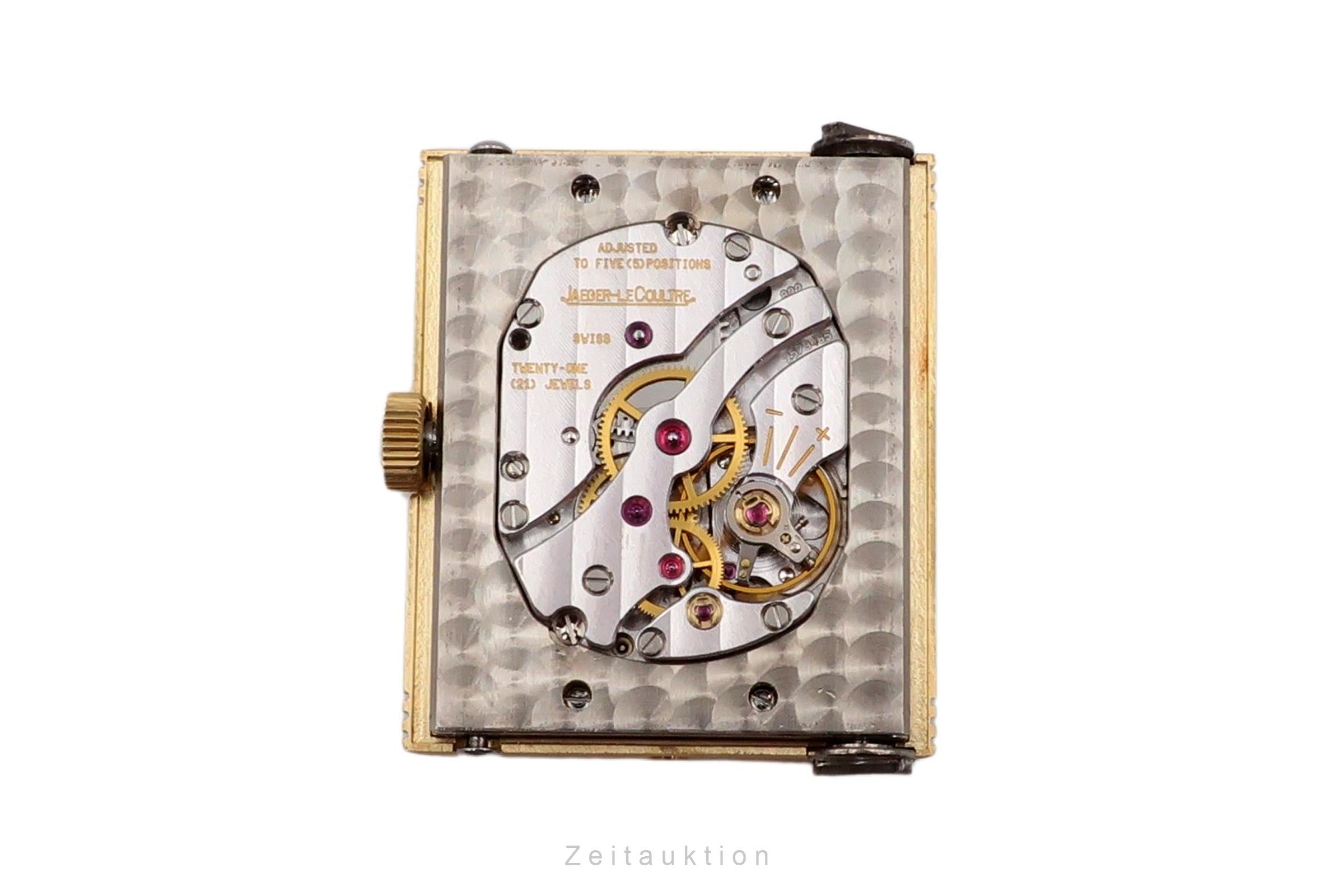 Jaeger LeCoultre Reverso 18 ct gold manual winding men's watch 270.140.622    [2601374]