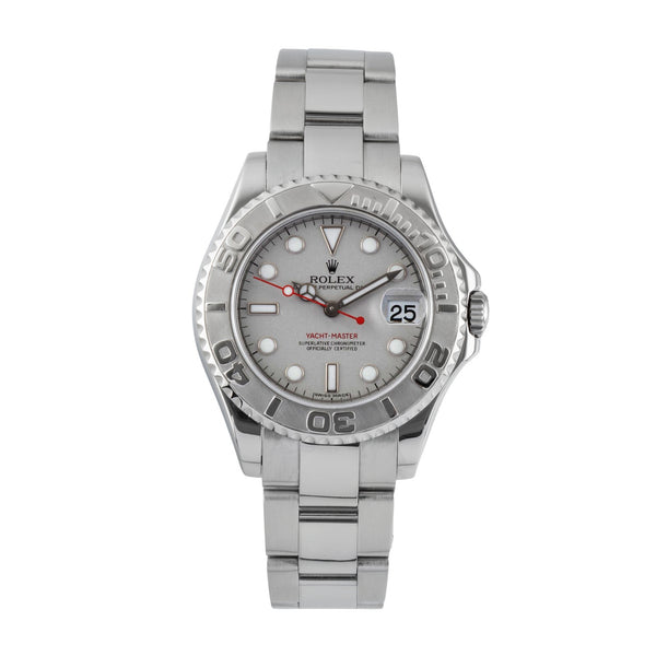 Rolex Yacht-Master steel / platinium automatic men's watch 168622  [2601375]