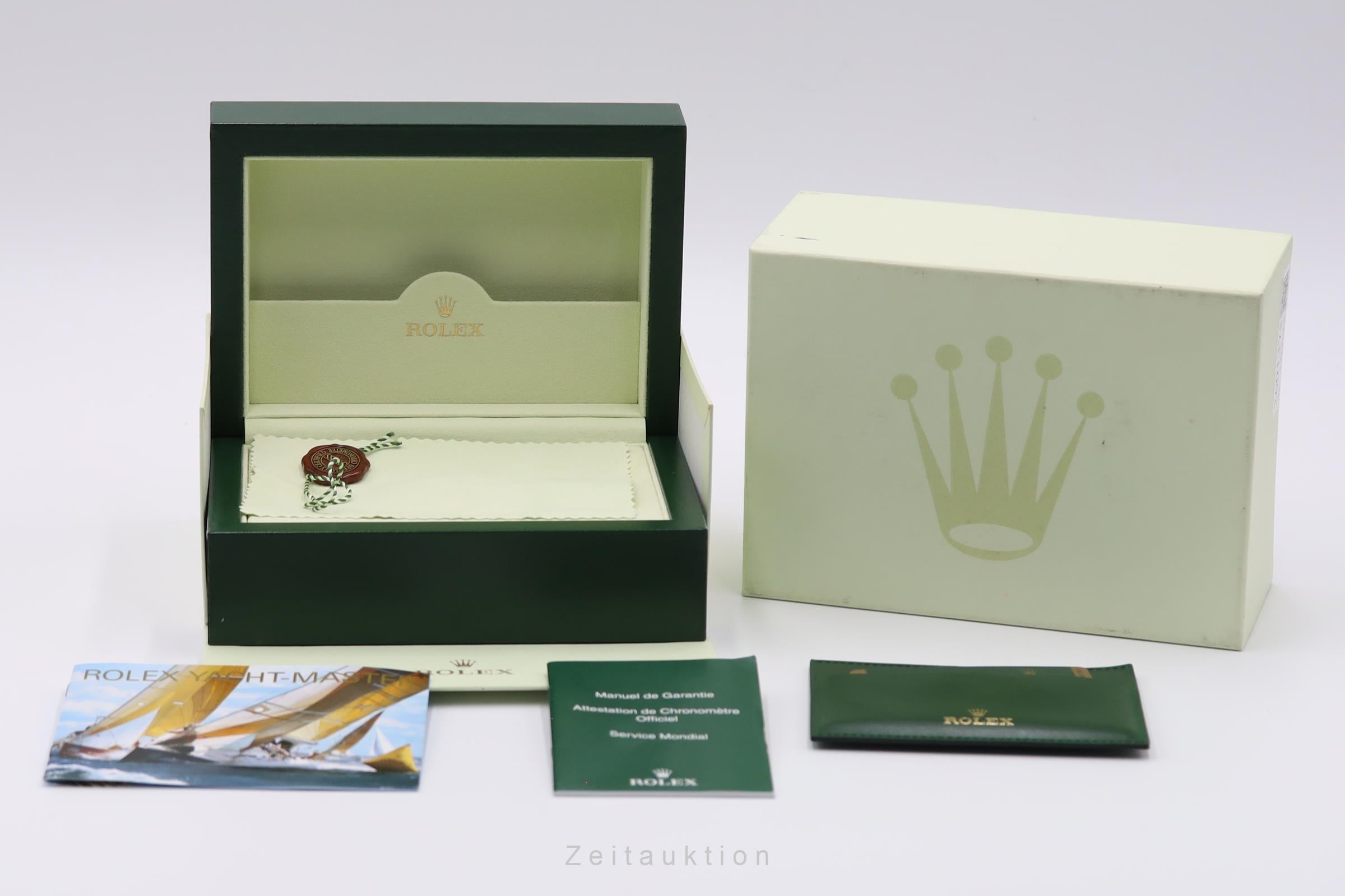 Rolex Yacht-Master steel / platinium automatic men's watch 168622  [2601375]