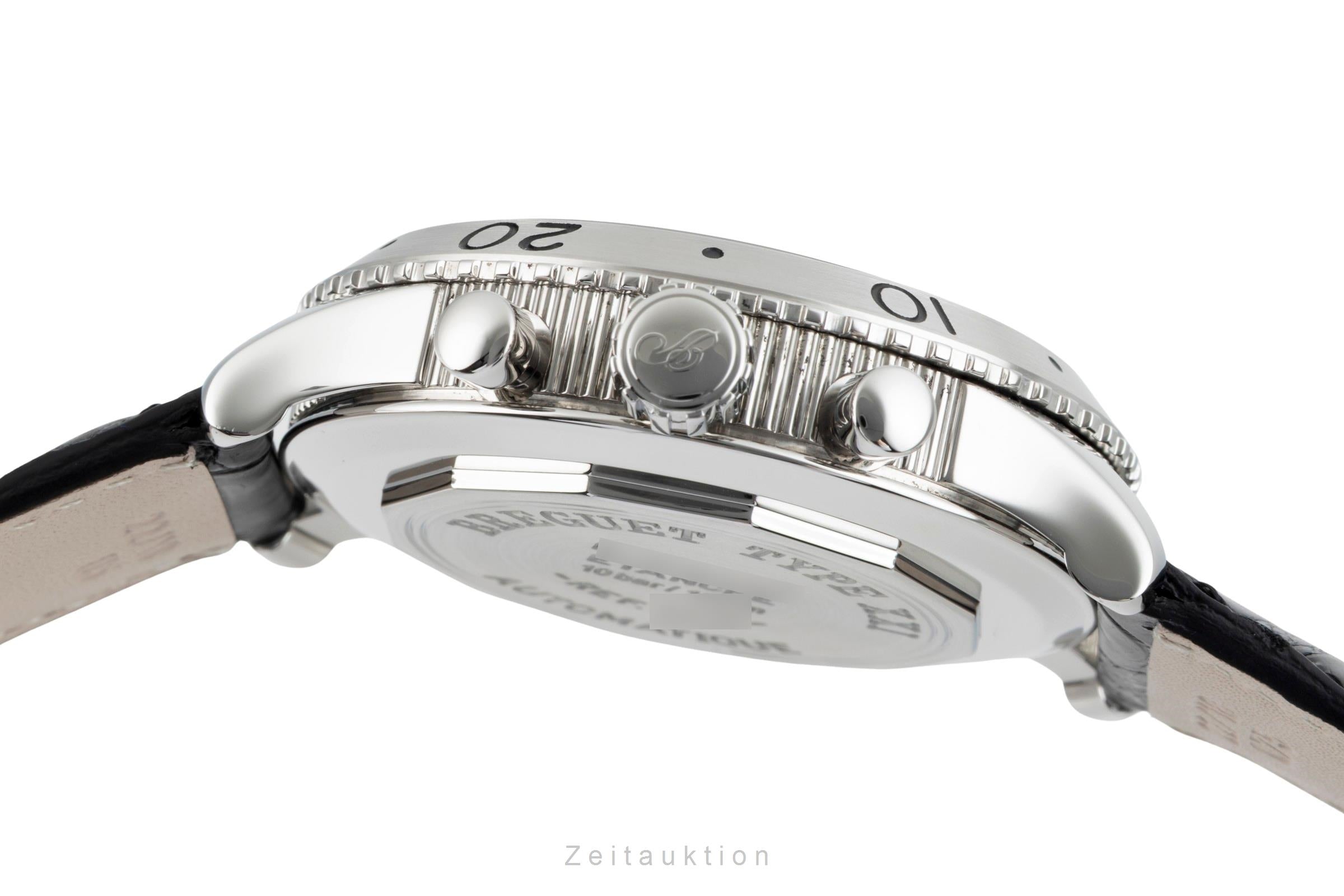 Breguet Type XXI Flyback Chronograph Automatik Stahl Herrenuhr Ref. 3810 [2601376]