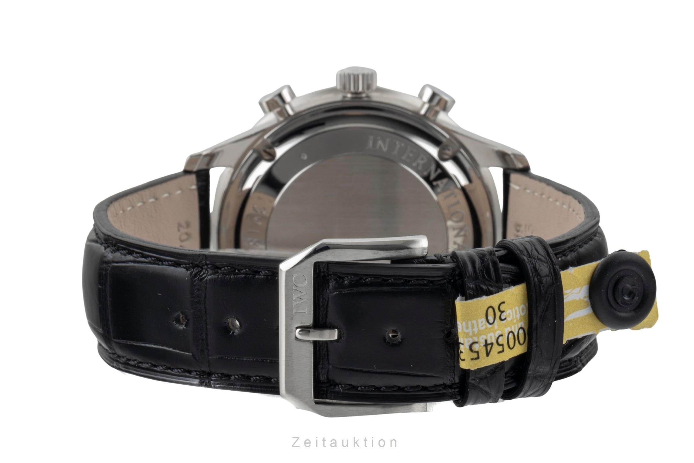 IWC Portugieser chronograph steel automatic men's watch IW371447 LP: 9100EUR  [2601377]