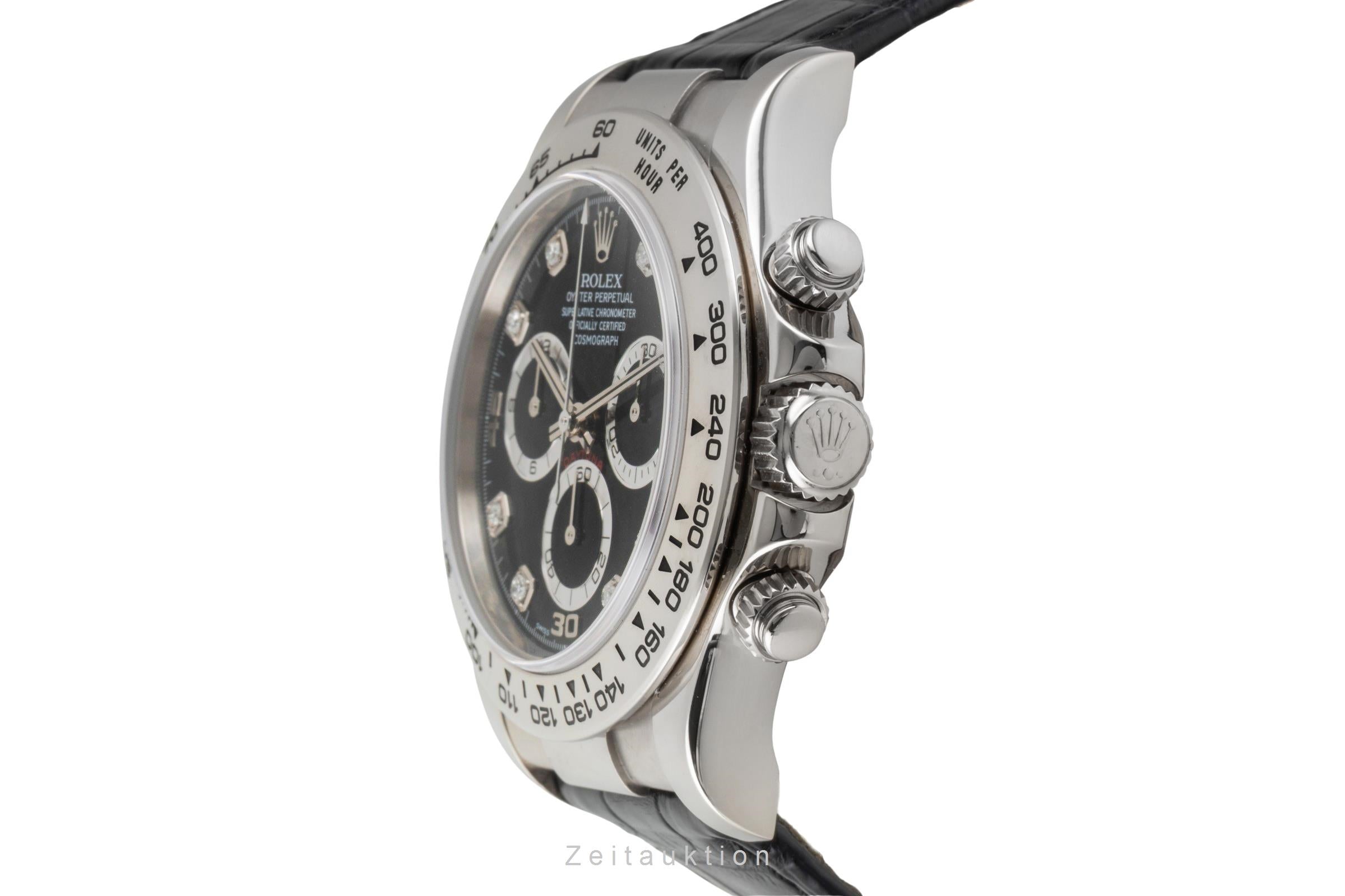 Rolex Daytona cronografo oro bianco 18 ct automatismo orologio da uomo 116519  [2601380]