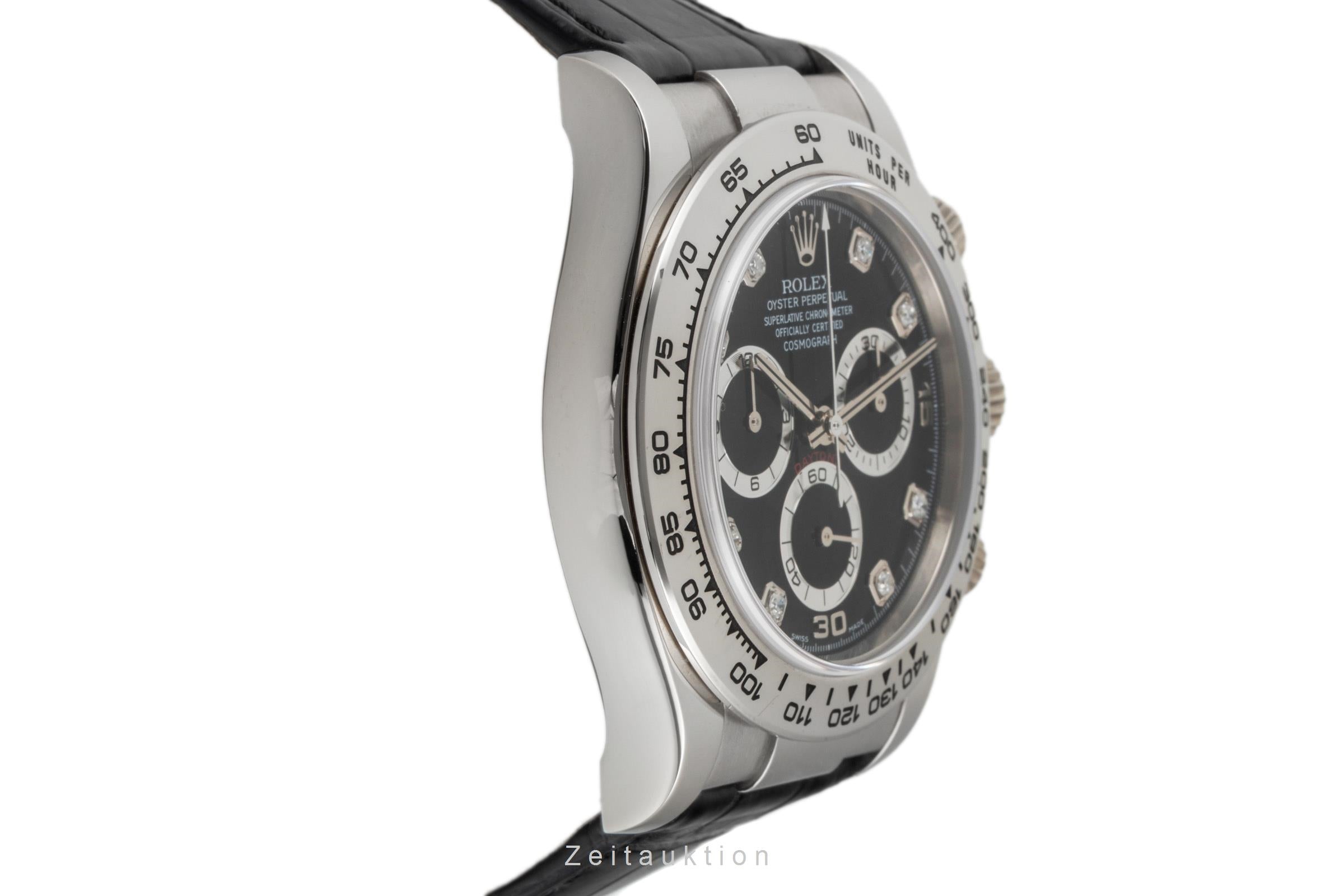 Rolex Daytona cronografo oro bianco 18 ct automatismo orologio da uomo 116519  [2601380]