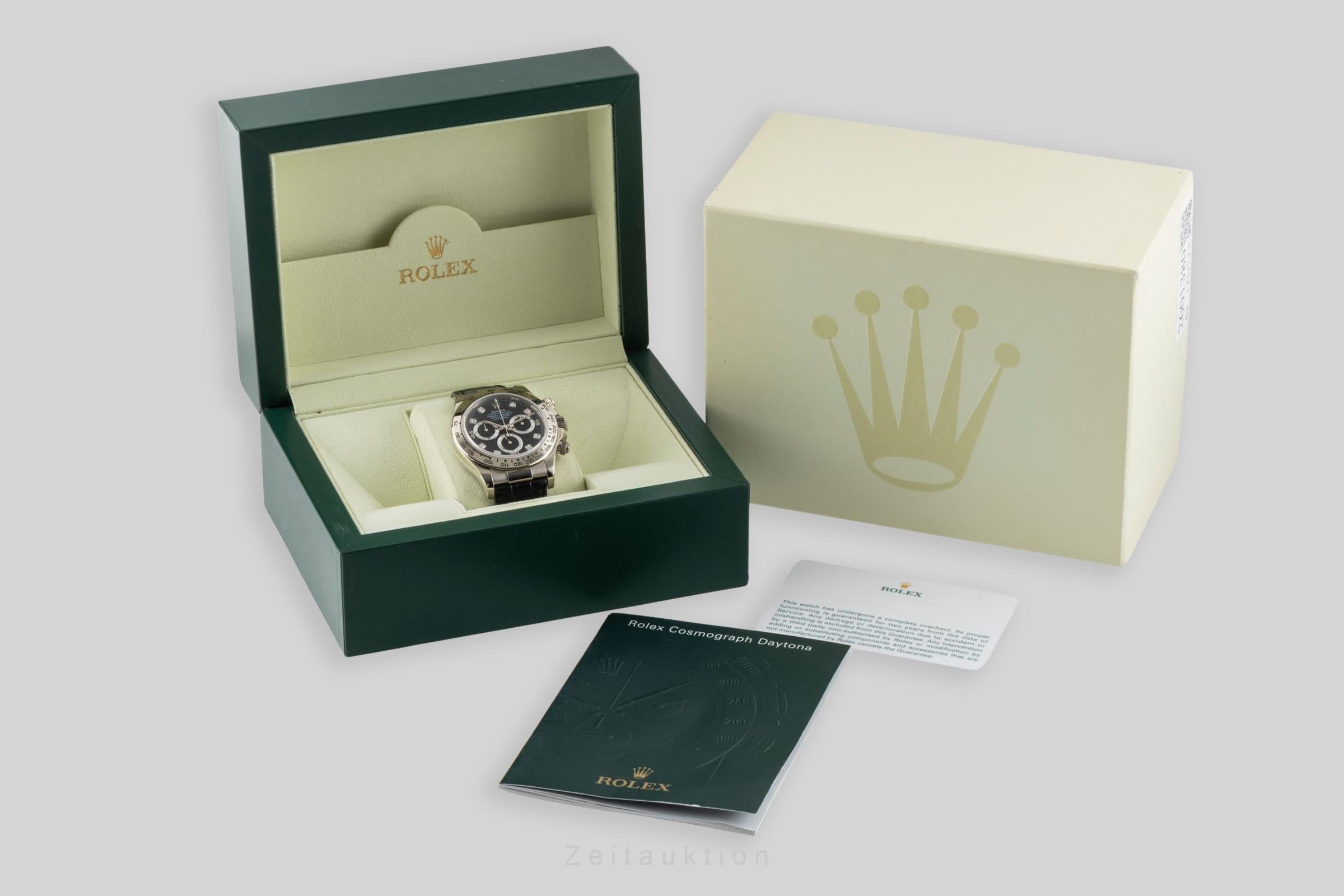 Rolex Daytona cronografo oro bianco 18 ct automatismo orologio da uomo 116519  [2601380]
