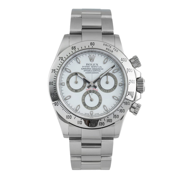 Rolex Daytona chronograph steel automatic men's watch 116520  [2601381]