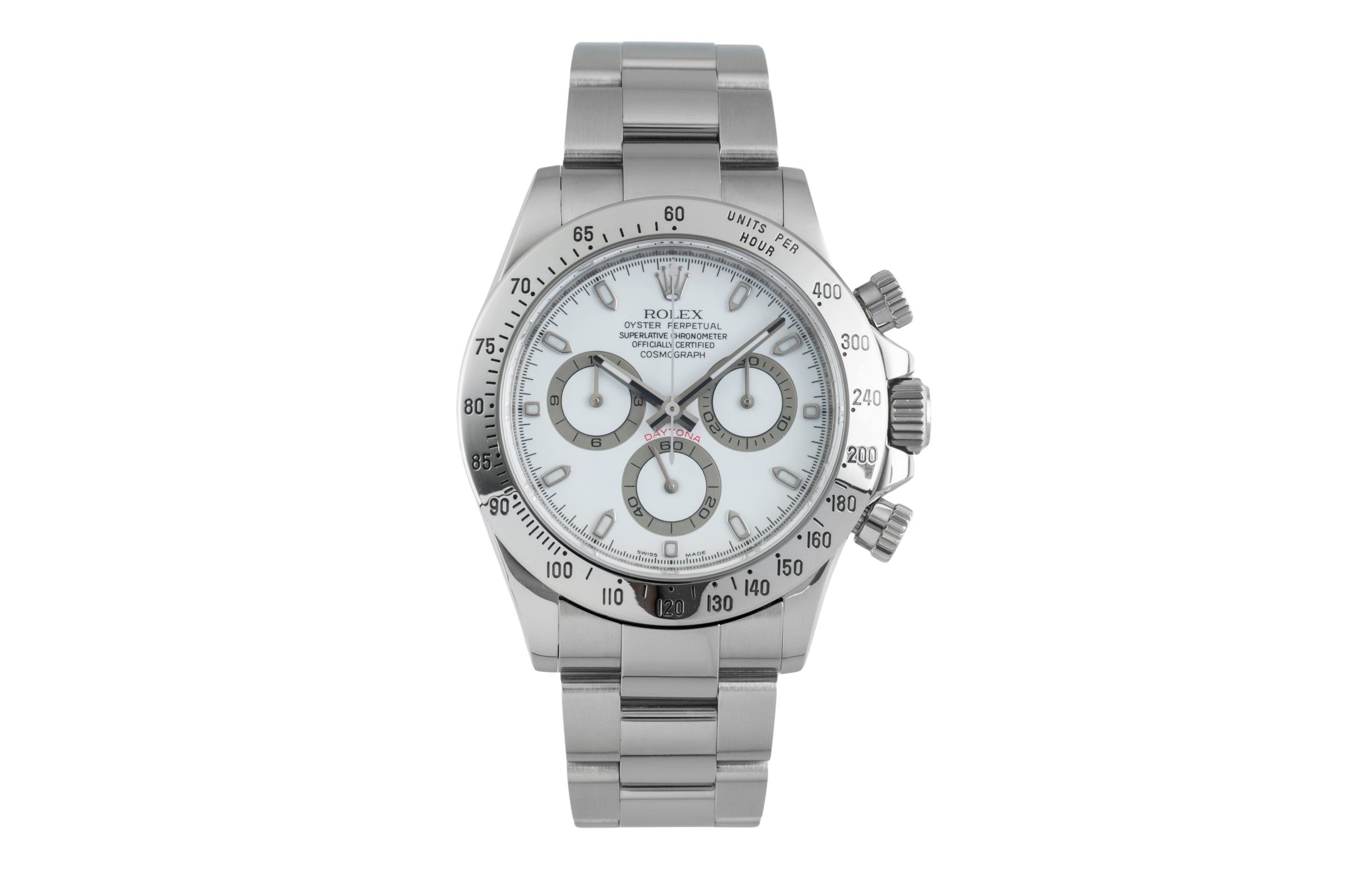 Rolex Daytona chronograph steel automatic men's watch 116520  [2601381]