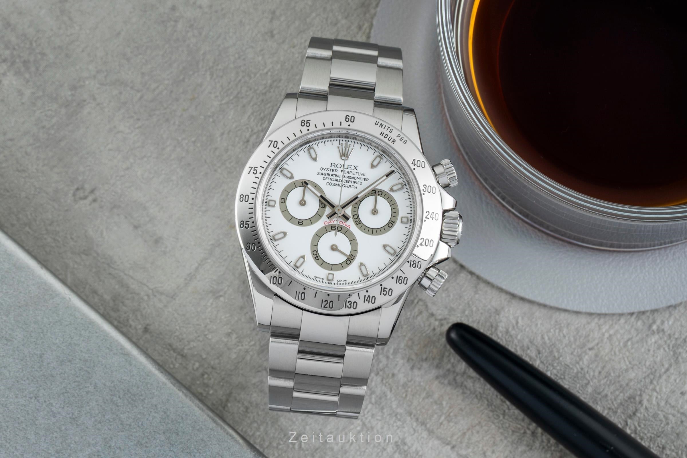 Rolex Daytona chronograph steel automatic men's watch 116520  [2601381]
