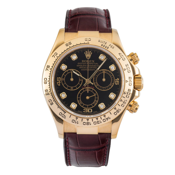 Rolex Daytona chronograph 18 ct gold automatic men's watch 116518  [2601383]