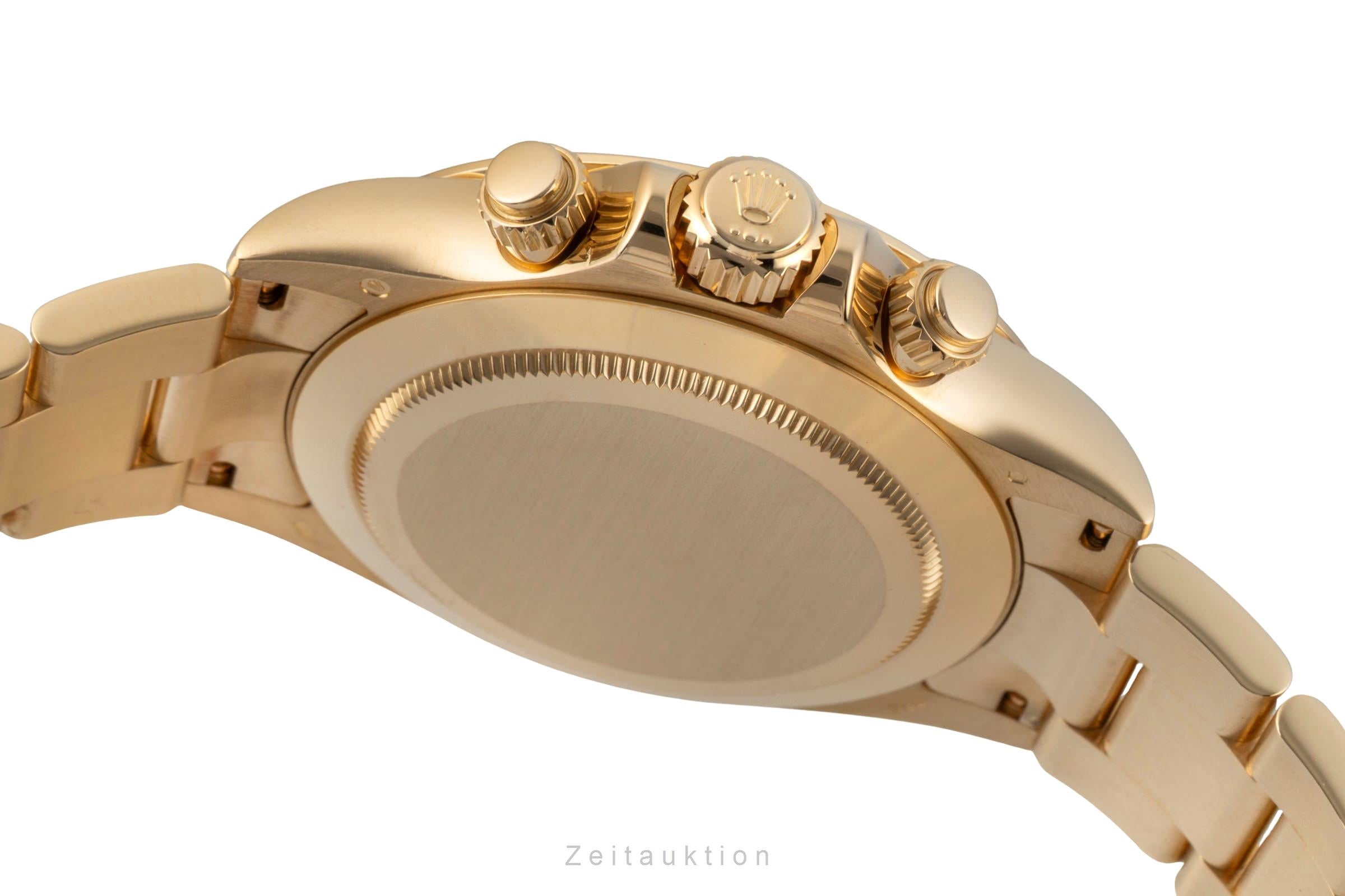 Rolex Daytona Chronograph 18k Gold MOP Diamond Dial Ref. 116528 B&P 2014 LC100 [2601384]