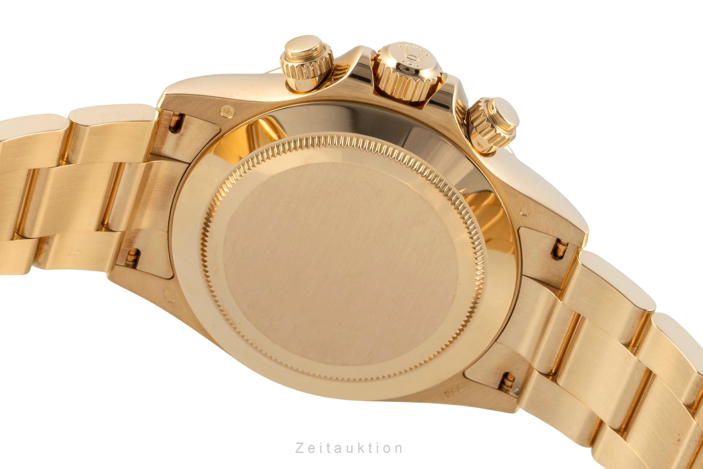 Rolex Daytona Chronograph 18k Gold MOP Diamond Dial Ref. 116528 B&P 2014 LC100 [2601384]