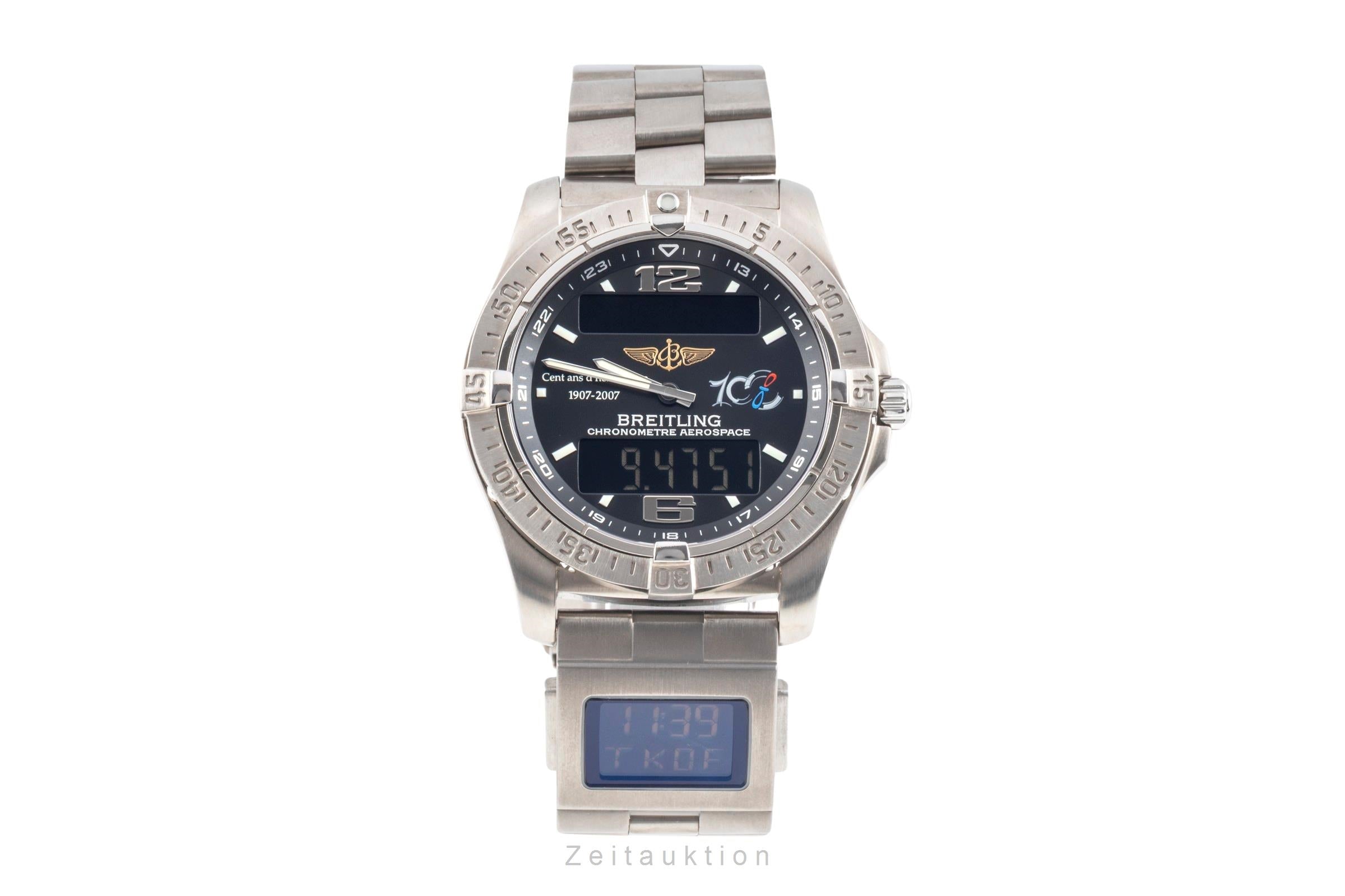 Breitling Aerospace Avantage UTC Chronograph Titan Quarz Ref. E79362 Limited B&P [2601385]