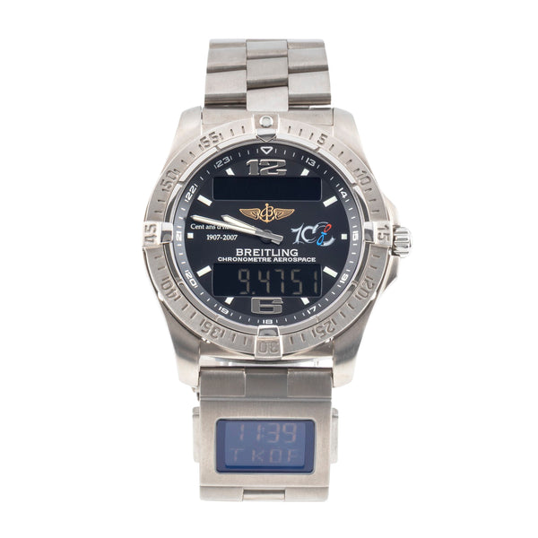 Breitling Aerospace Avantage UTC Chronograph Titan Quarz Ref. E79362 Limited B&P [2601385]