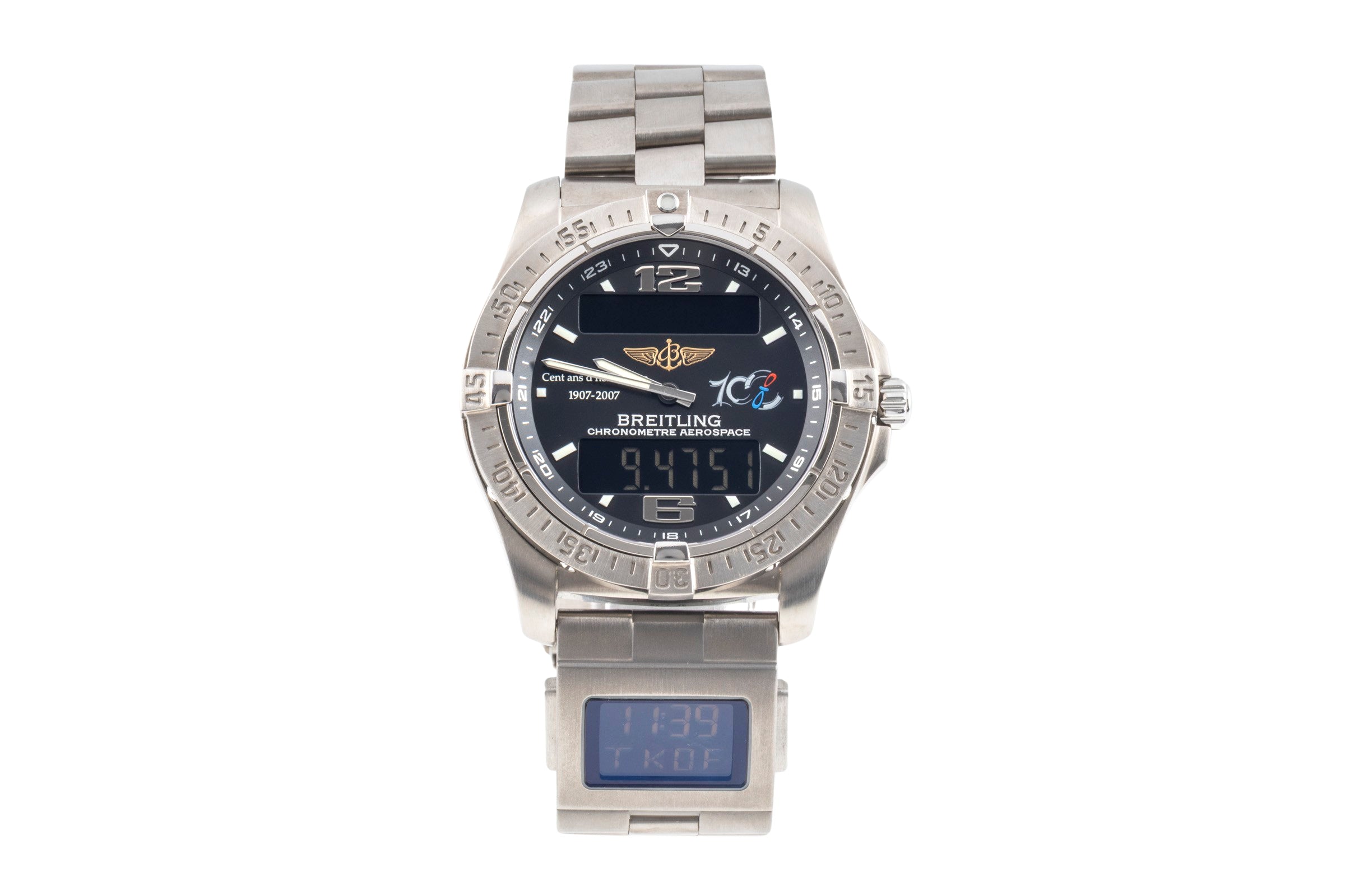 Breitling Aerospace cronógrafo titanio cuarzo reloj para caballeros E79362 Limited  [2601385]