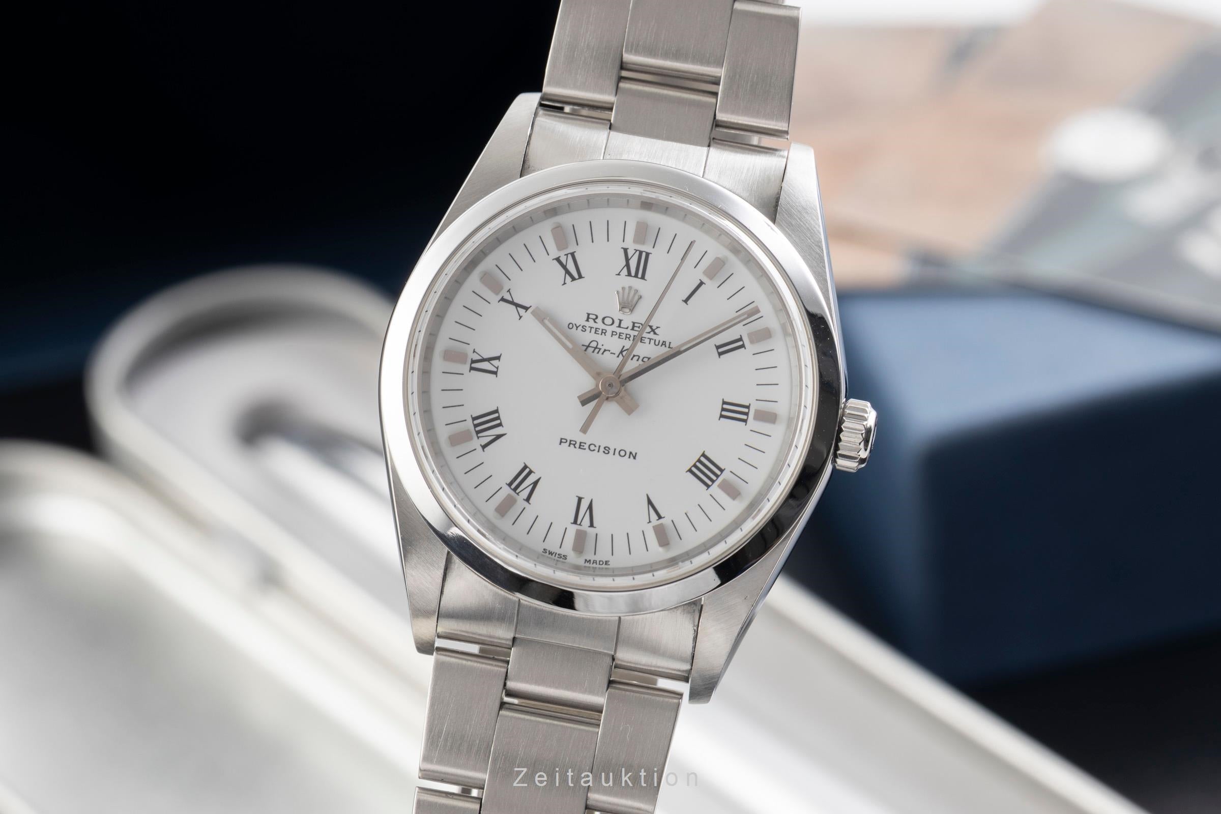 Rolex Air King acero automático reloj para caballeros 14000  [2601386]