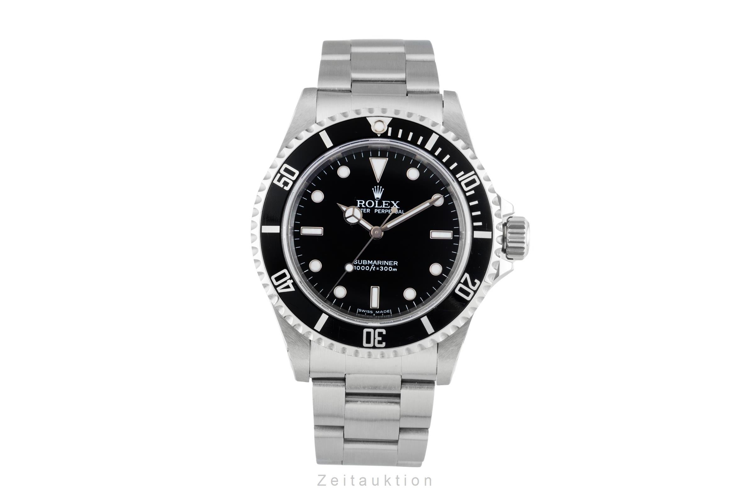 Rolex Submariner acero automático reloj para caballeros 14060M  [2601387]