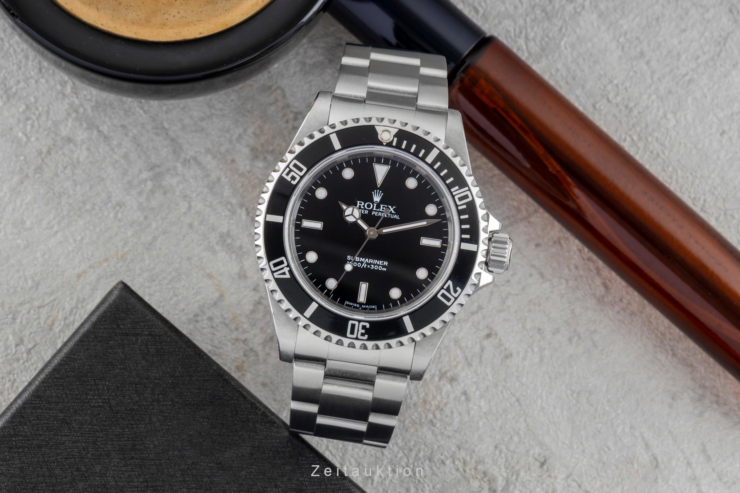 Rolex Submariner acero automático reloj para caballeros 14060M  [2601387]