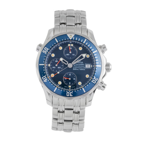 Omega Seamaster chronograph steel automatic men's watch 2599.80.00  [2601388]