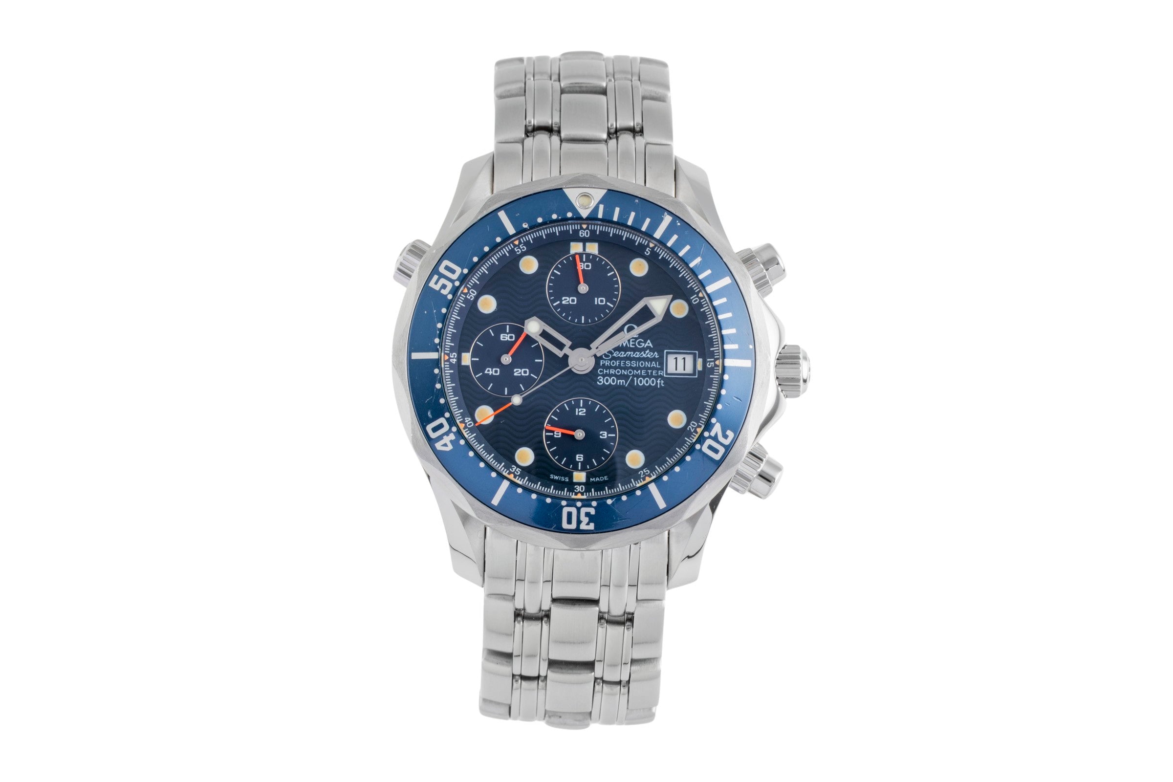 Omega Seamaster chronograph steel automatic men's watch 2599.80.00  [2601388]