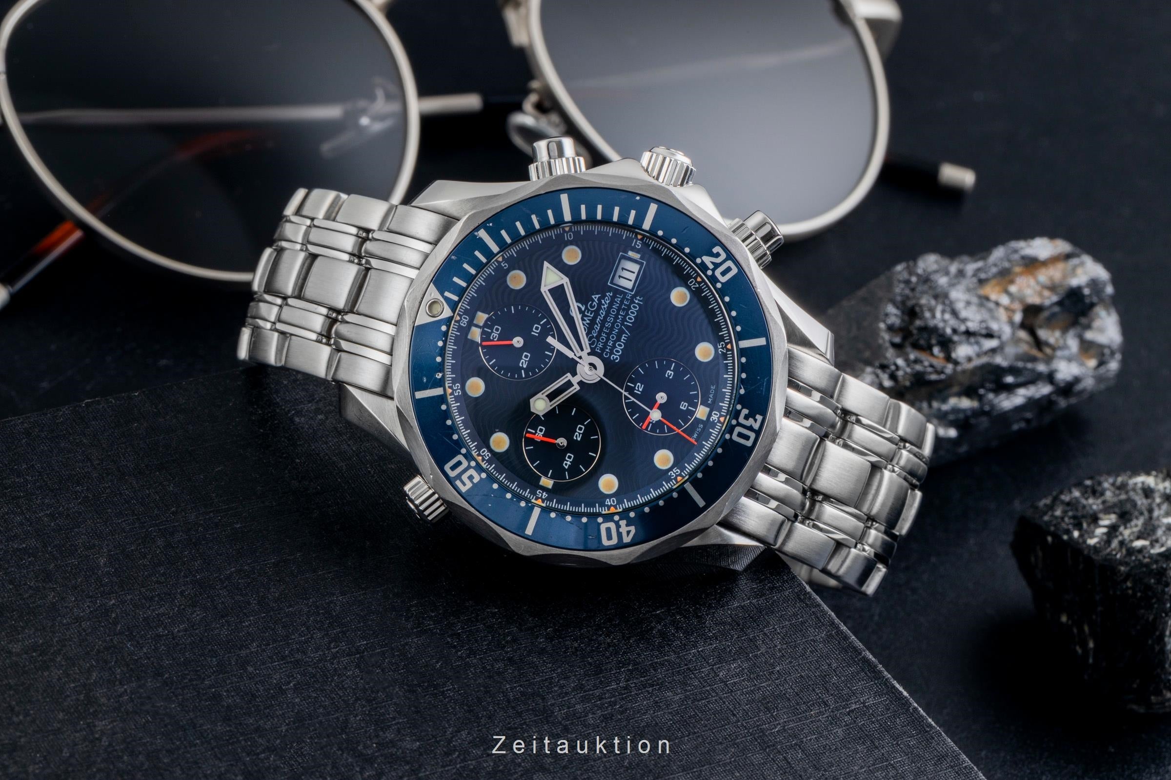 Omega Seamaster chronograph steel automatic men's watch 2599.80.00  [2601388]