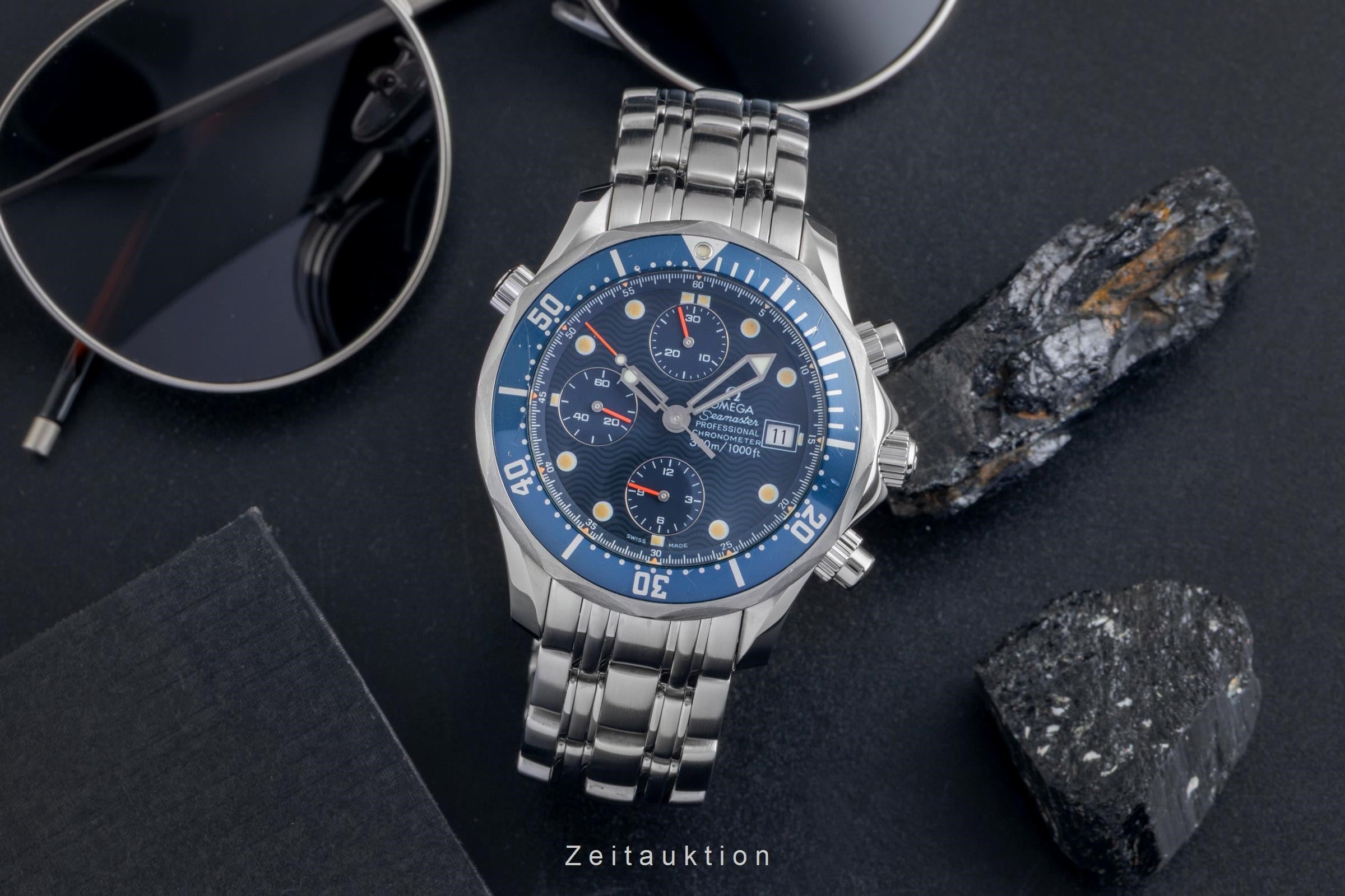 Omega Seamaster chronograph steel automatic Kal. 1164 Ref. 2599.80