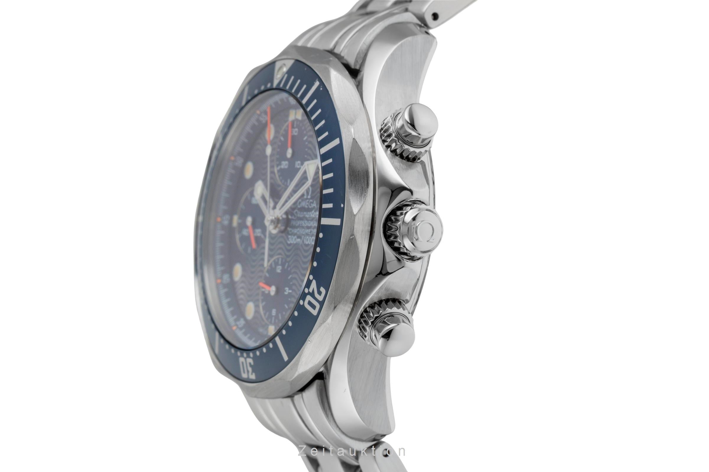 Omega Seamaster chronograph steel automatic men's watch 2599.80.00  [2601388]