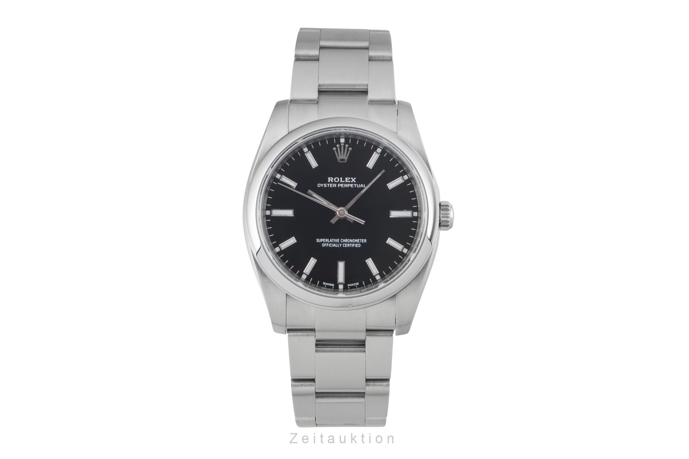 Rolex Oyster Perpetual acciaio automatismo orologio da uomo 114200  [2601389]