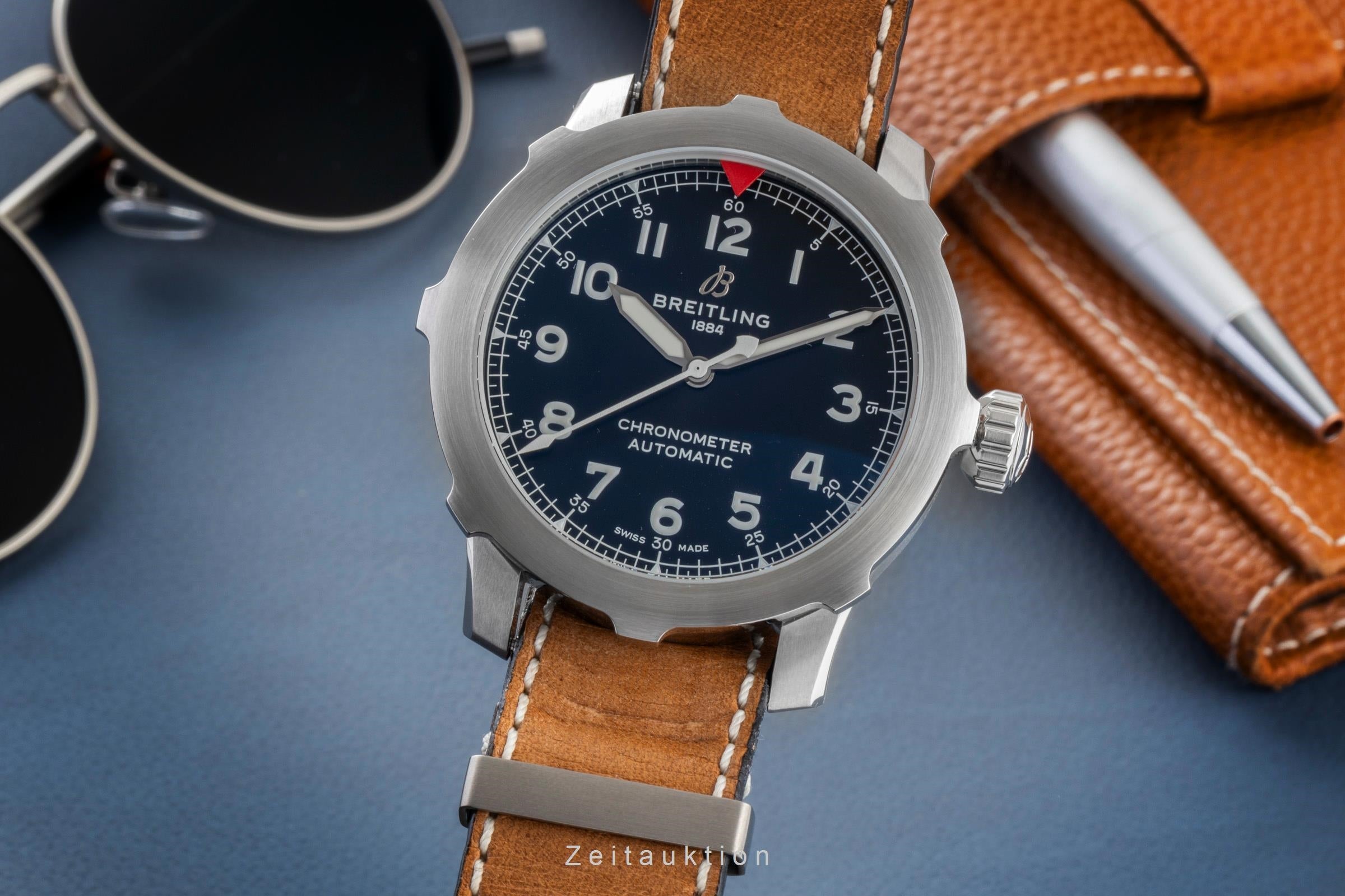 Breitling Aviator 8 acciaio automatismo orologio da uomo AB2040101B1X1 LP: 5450EUR  [2601390]