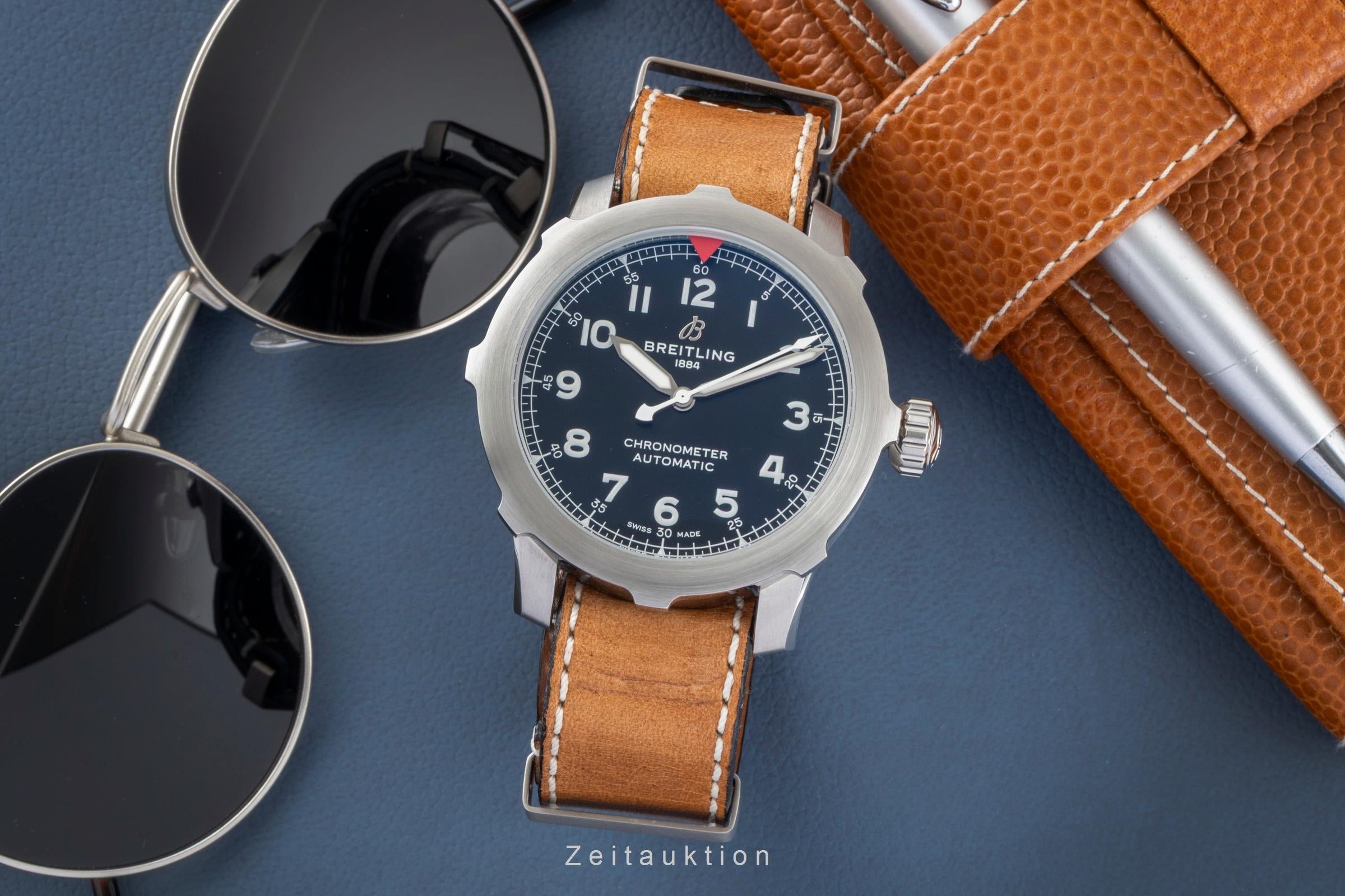 Breitling Aviator 8 acero automático reloj para caballeros AB2040101B1X1 LP: 5450EUR  [2601390]