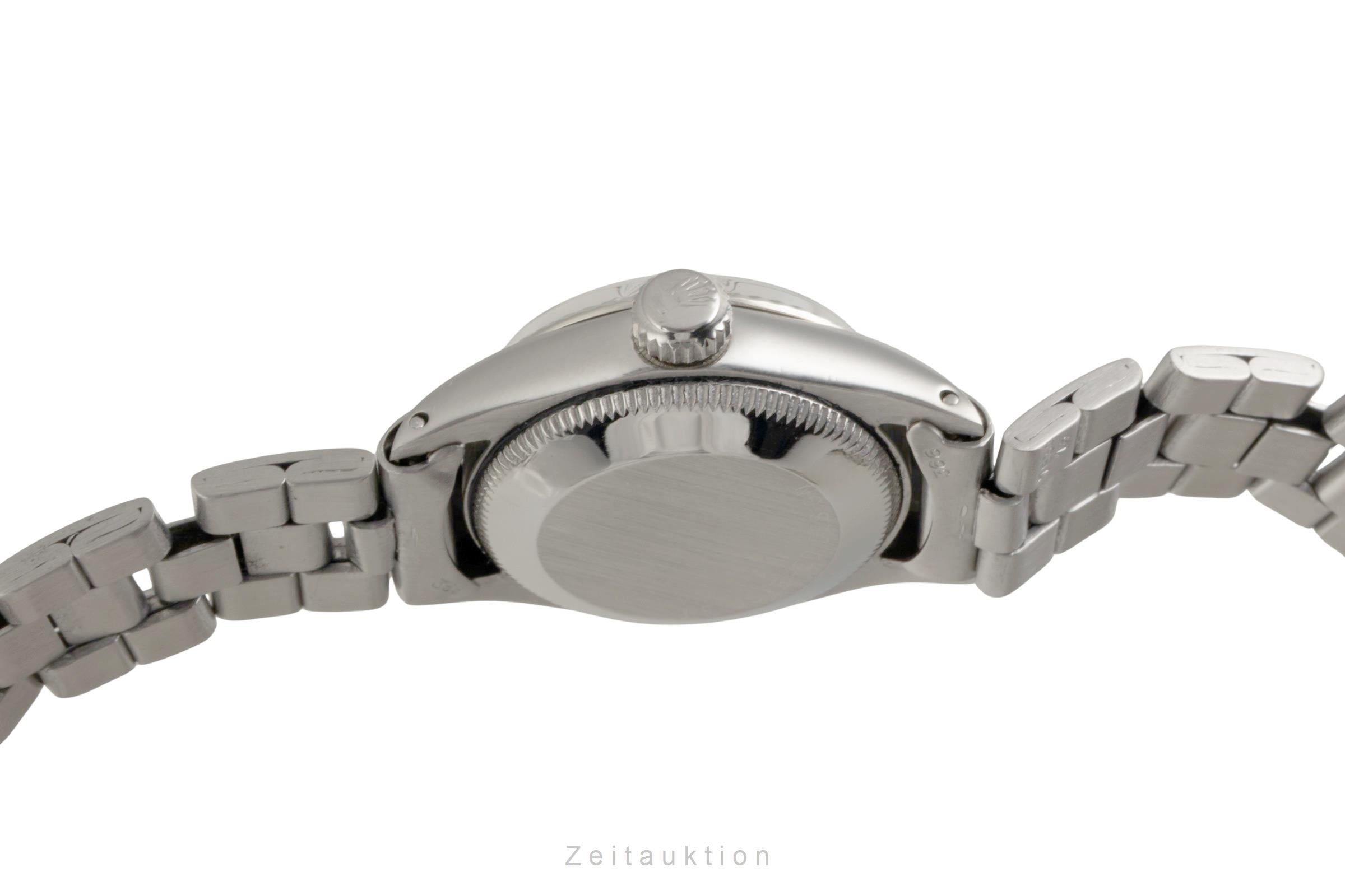 Rolex Lady Date acier / or blanc automatique montre pour femmes 6517 Vintage  [2601392]