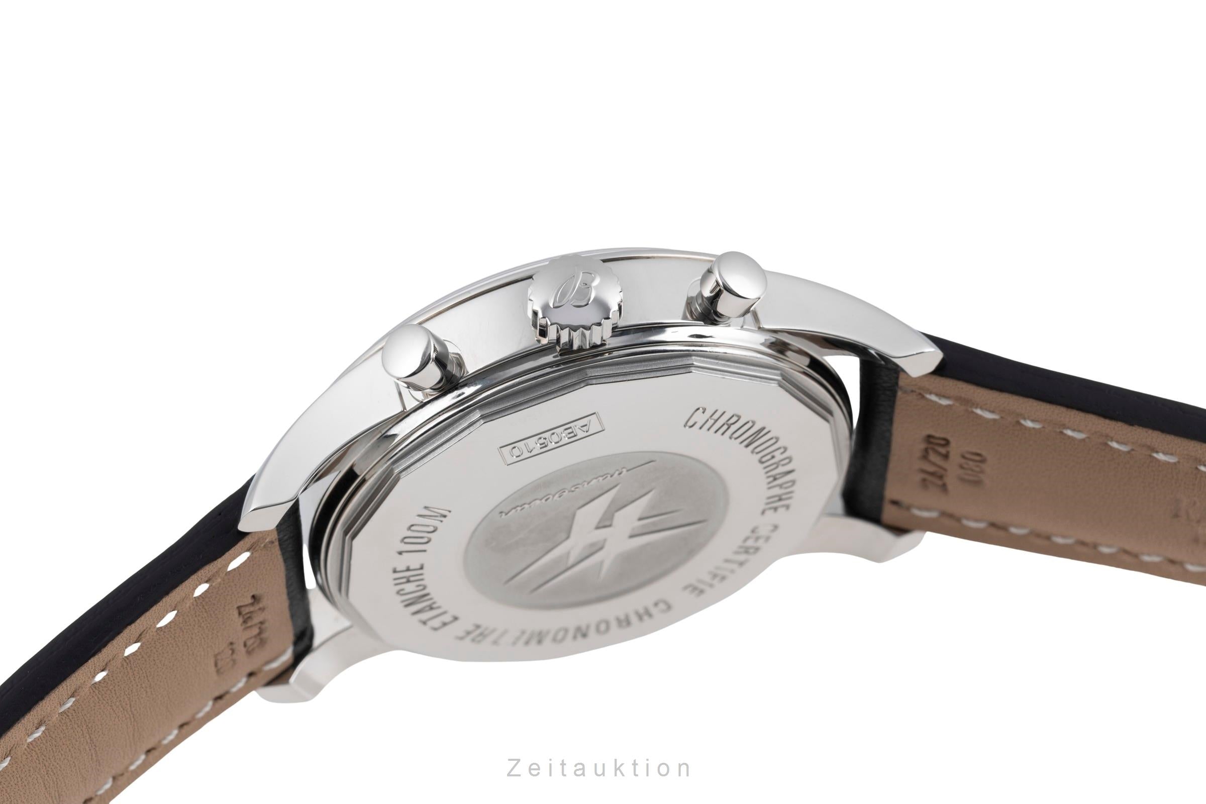 Breitling Transocean Chronograph Unitime Automatik Stahl Ref. AB0510U4/BB62 B&P [2601399]