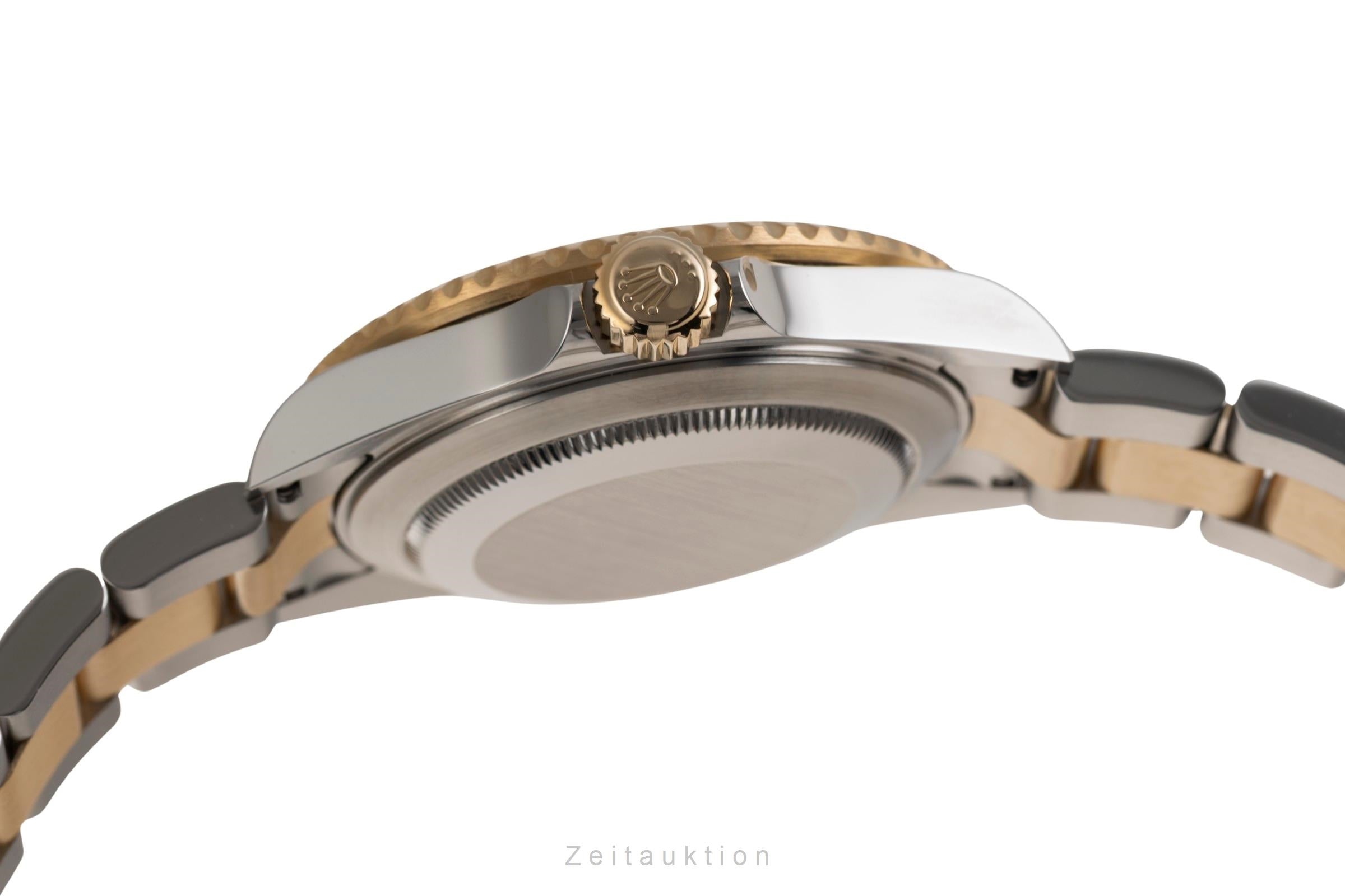 Rolex Submariner Stahl / Gold Herrenuhr Blue Dial Ref. 16613 M-Serie [2601403]