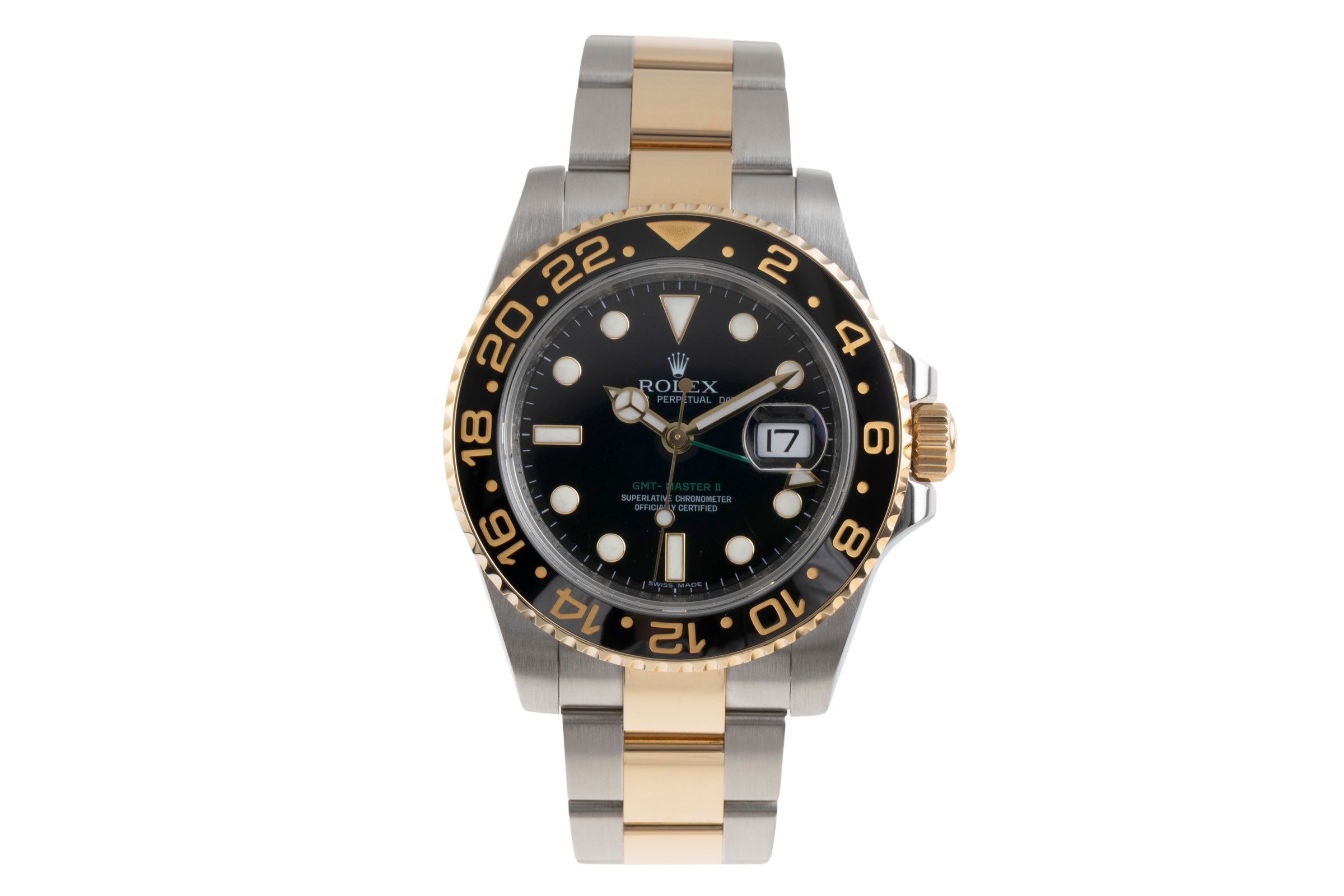 Rolex GMT-Master II Stahl / Gold Automatik Herrenuhr Ref. 116713LN V-Serie [2601412]