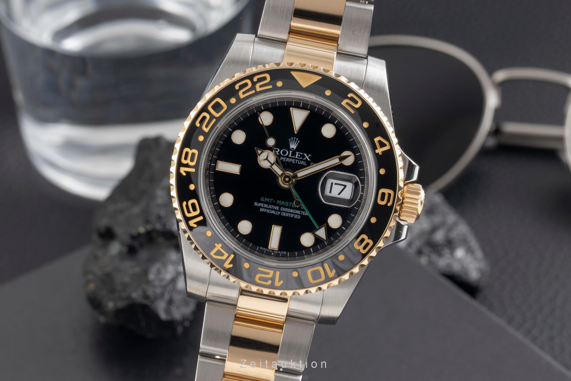 Rolex GMT-Master II Stahl / Gold Automatik Herrenuhr Ref. 116713LN V-Serie [2601412]
