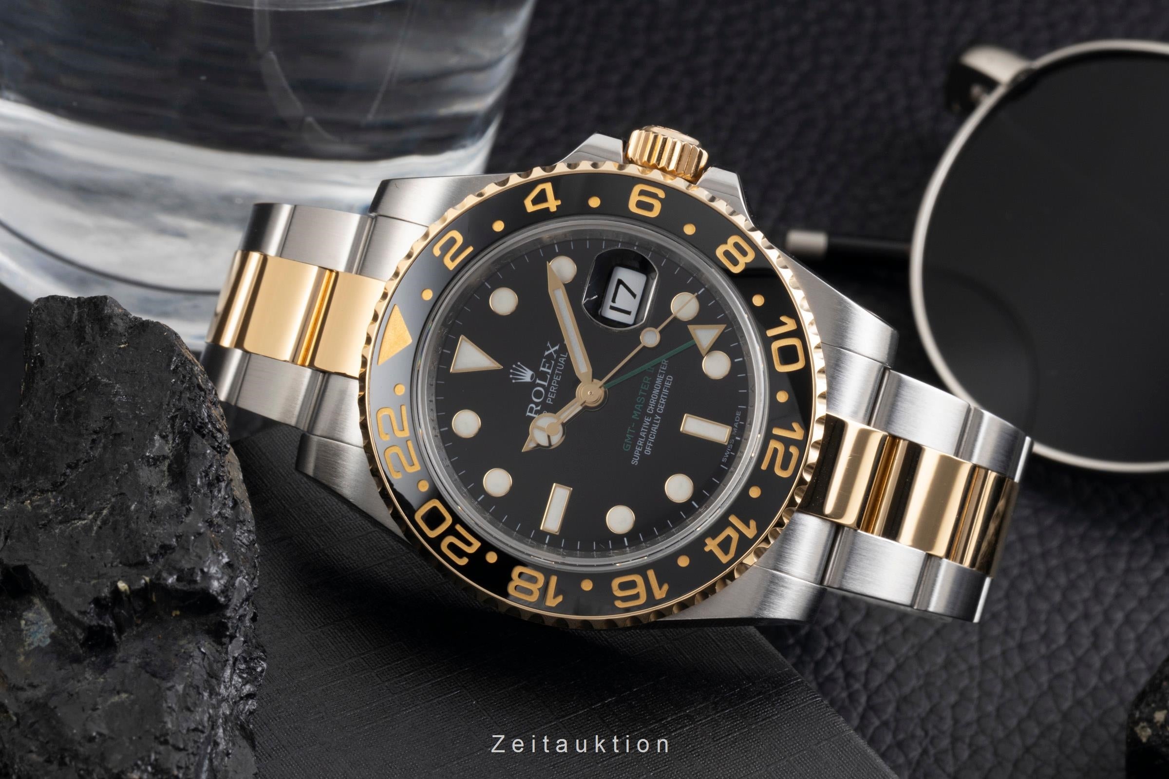 Rolex GMT-Master II acero / oro automático reloj para caballeros 116713LN  [2601412]