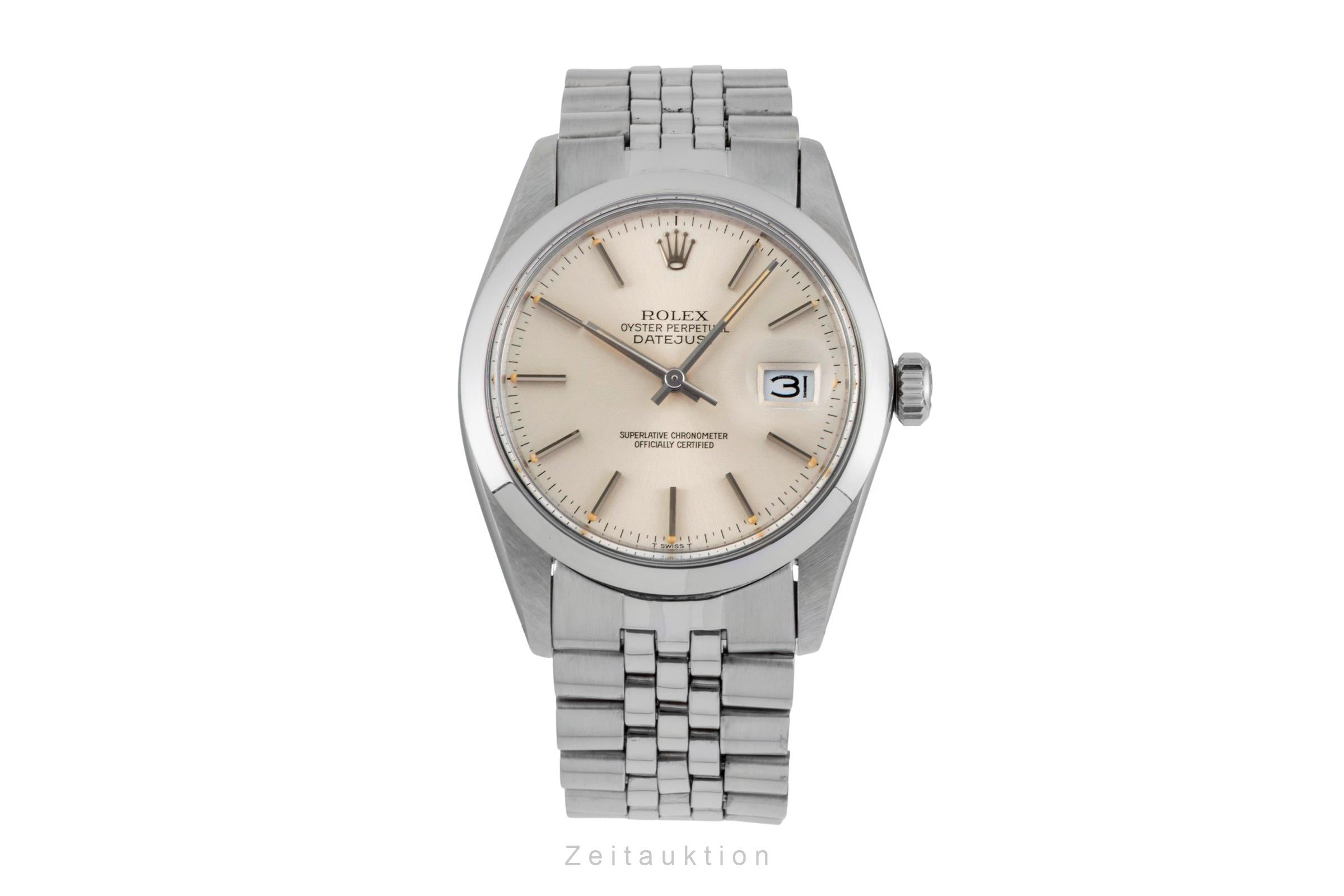 Rolex Datejust acier automatique montre pour hommes 16000 Vintage  [2601414]